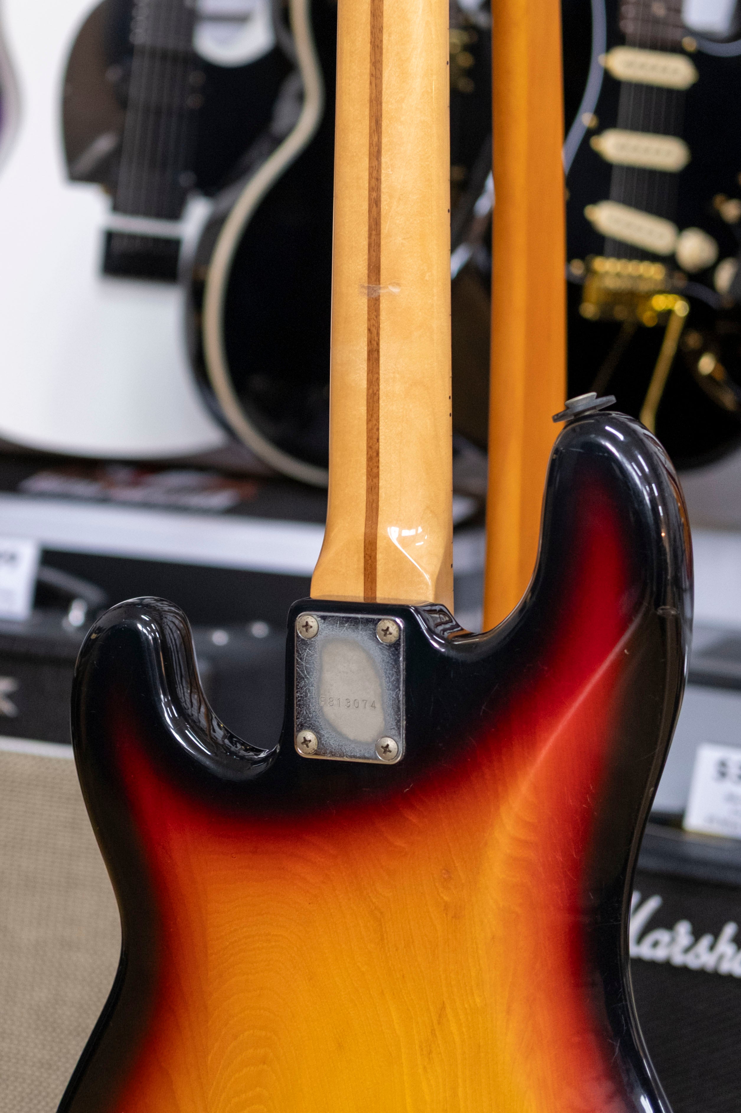 Greco PB-500 Space Sound 'P Bass' Bass Guitar (3-Tone Sunburst) (Pre-Owned, 1981 MIJ)