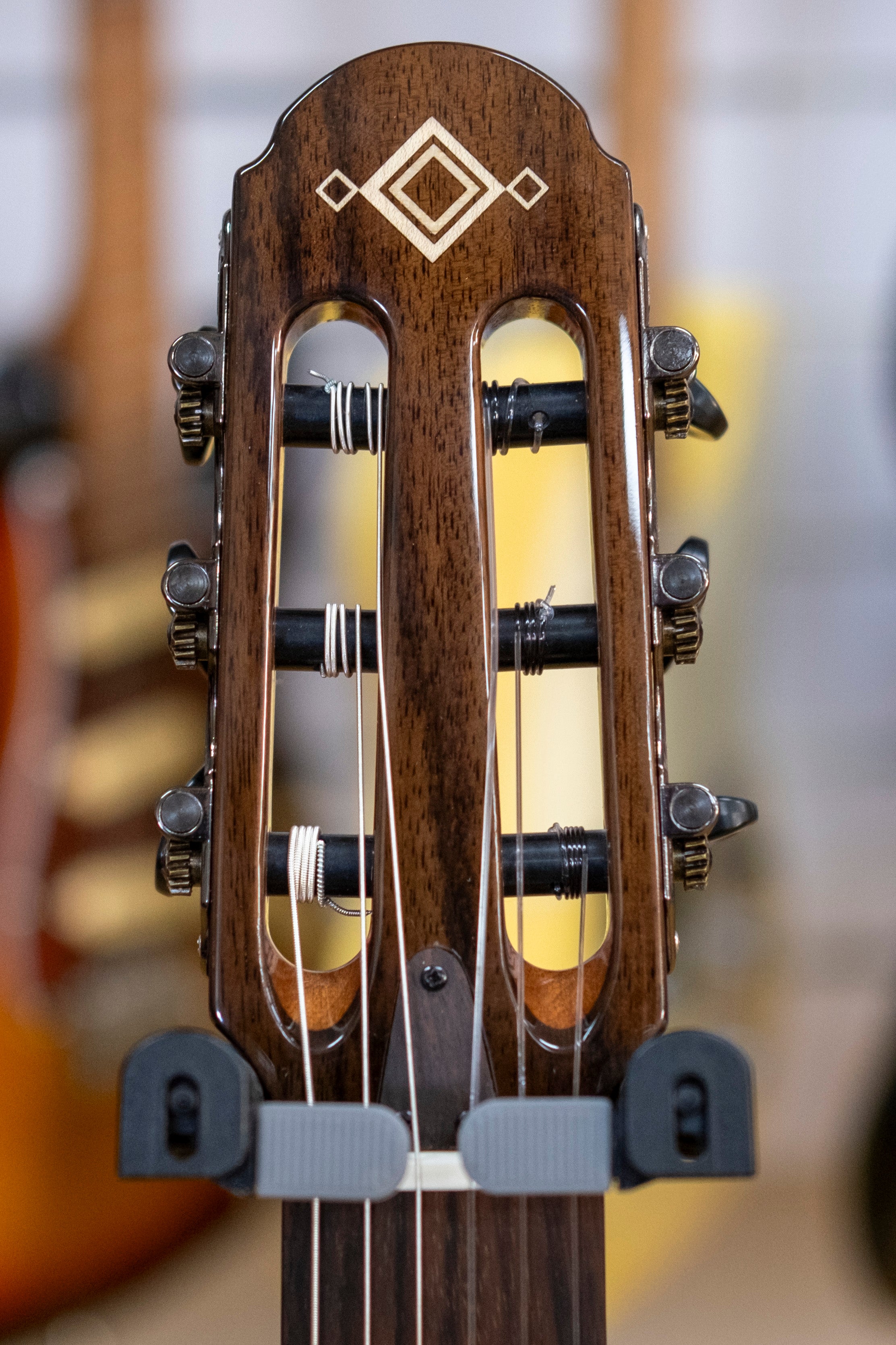 Katoh Crossover Series Hispania Electric Nylon String Classical Guitar with Bag (Transparent Black)
