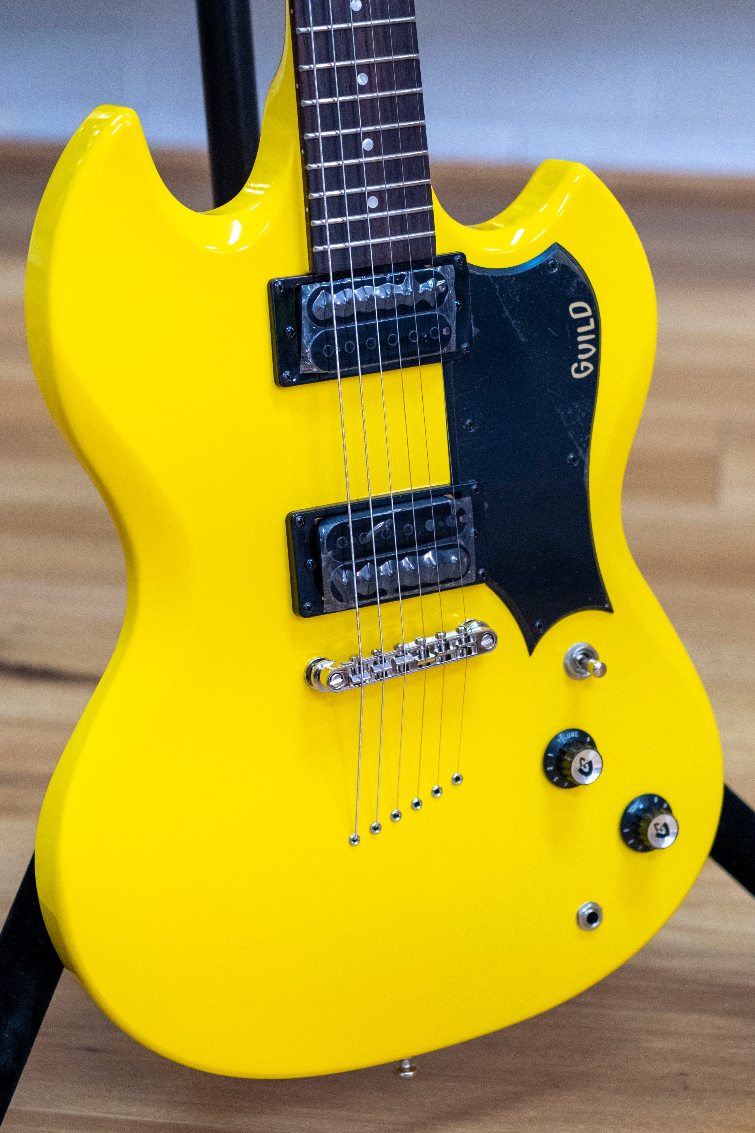 Guild Polara Electric Guitar (Voltage Yellow)