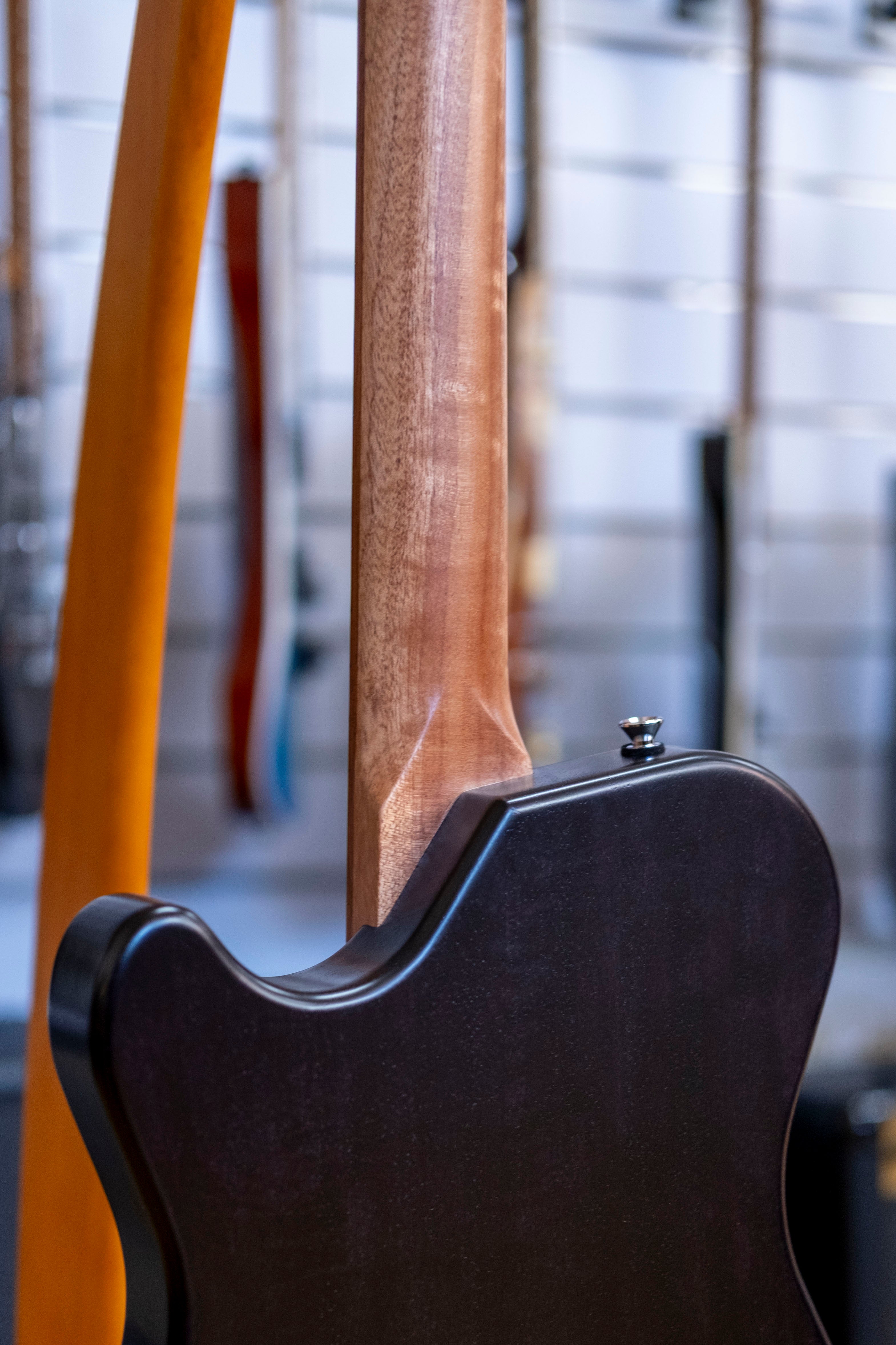 Pratley DVR Single Cutaway Electric Guitar (Natural Black)