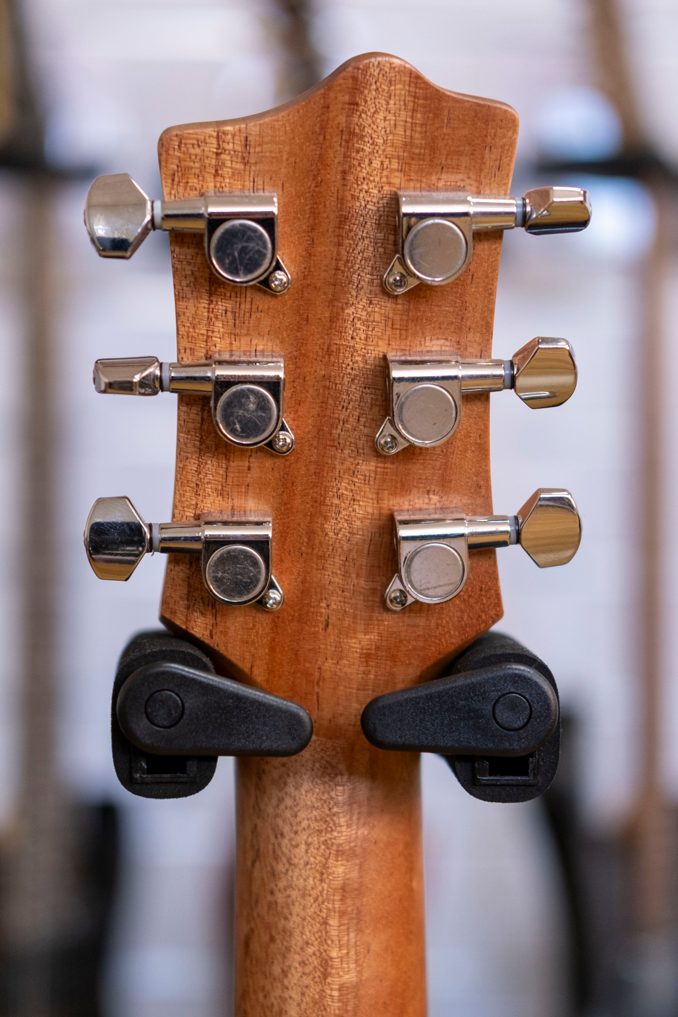 Pratley DVR Single Cutaway Electric Guitar (Natural Black)