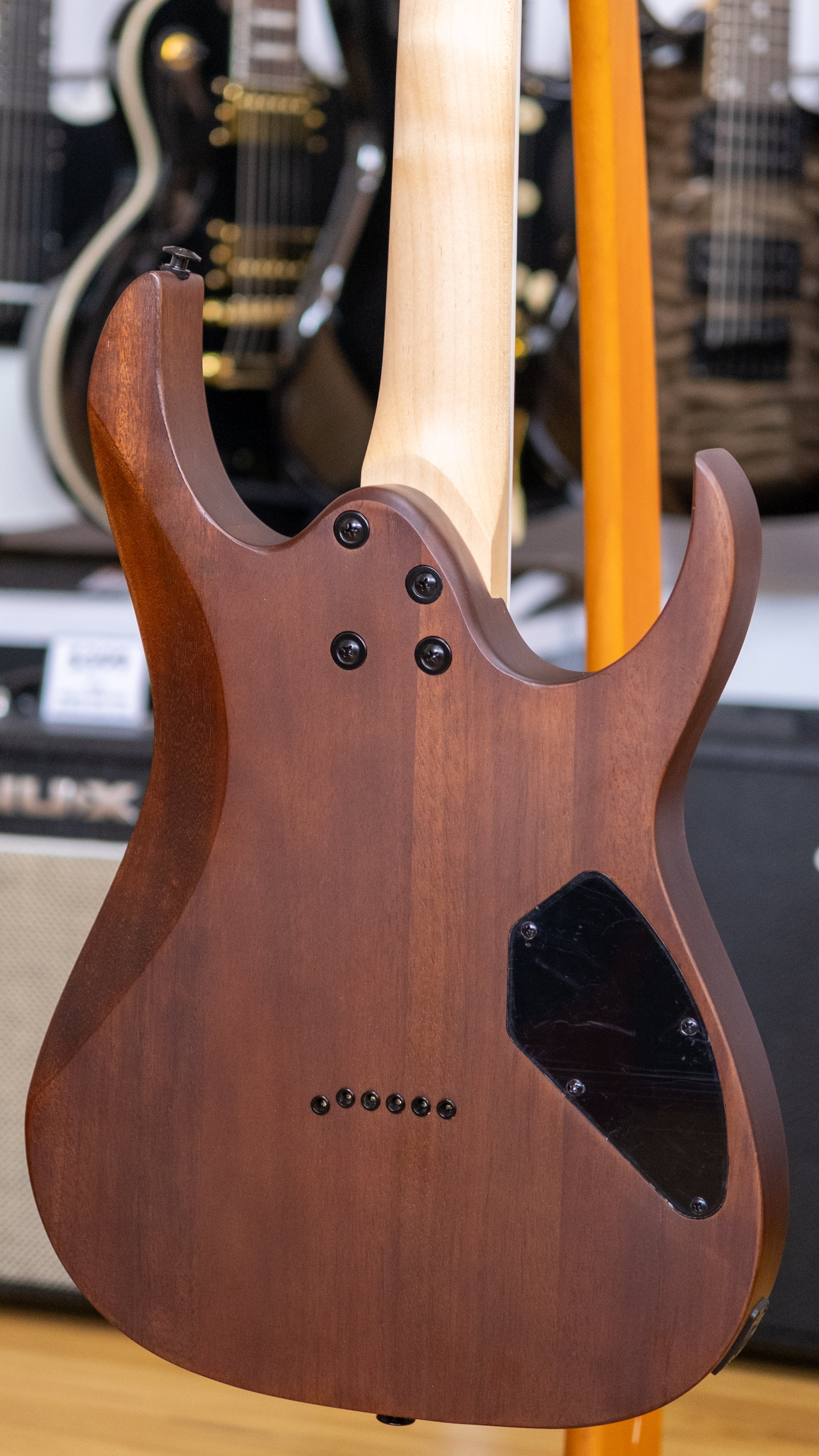 Ibanez Gio Series RG121DXL Left Handed Electric Guitar (Walnut Flat)