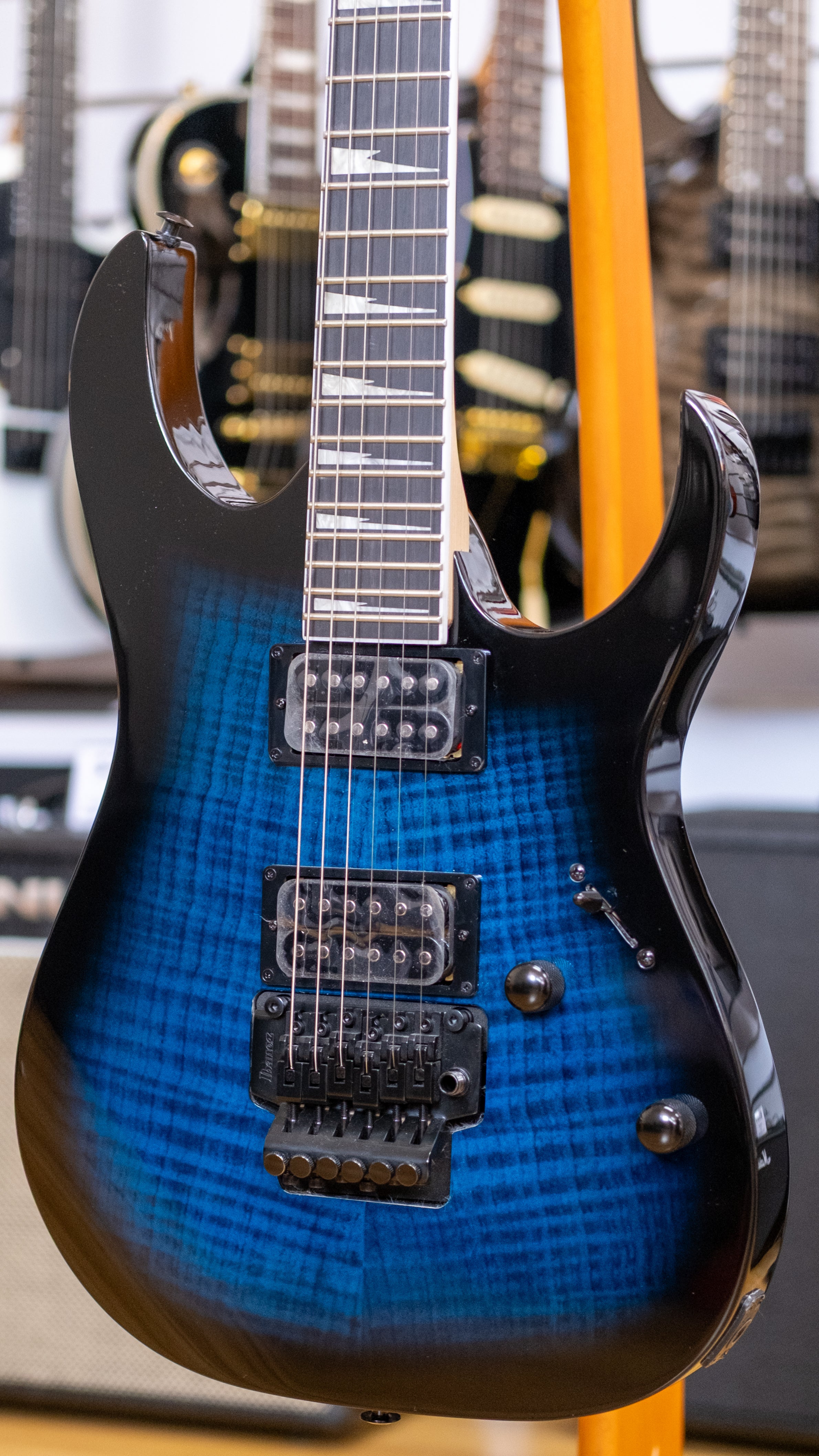 Ibanez Gio Series GRG320FA Electric Guitar (Transparent Blue Sunburst)