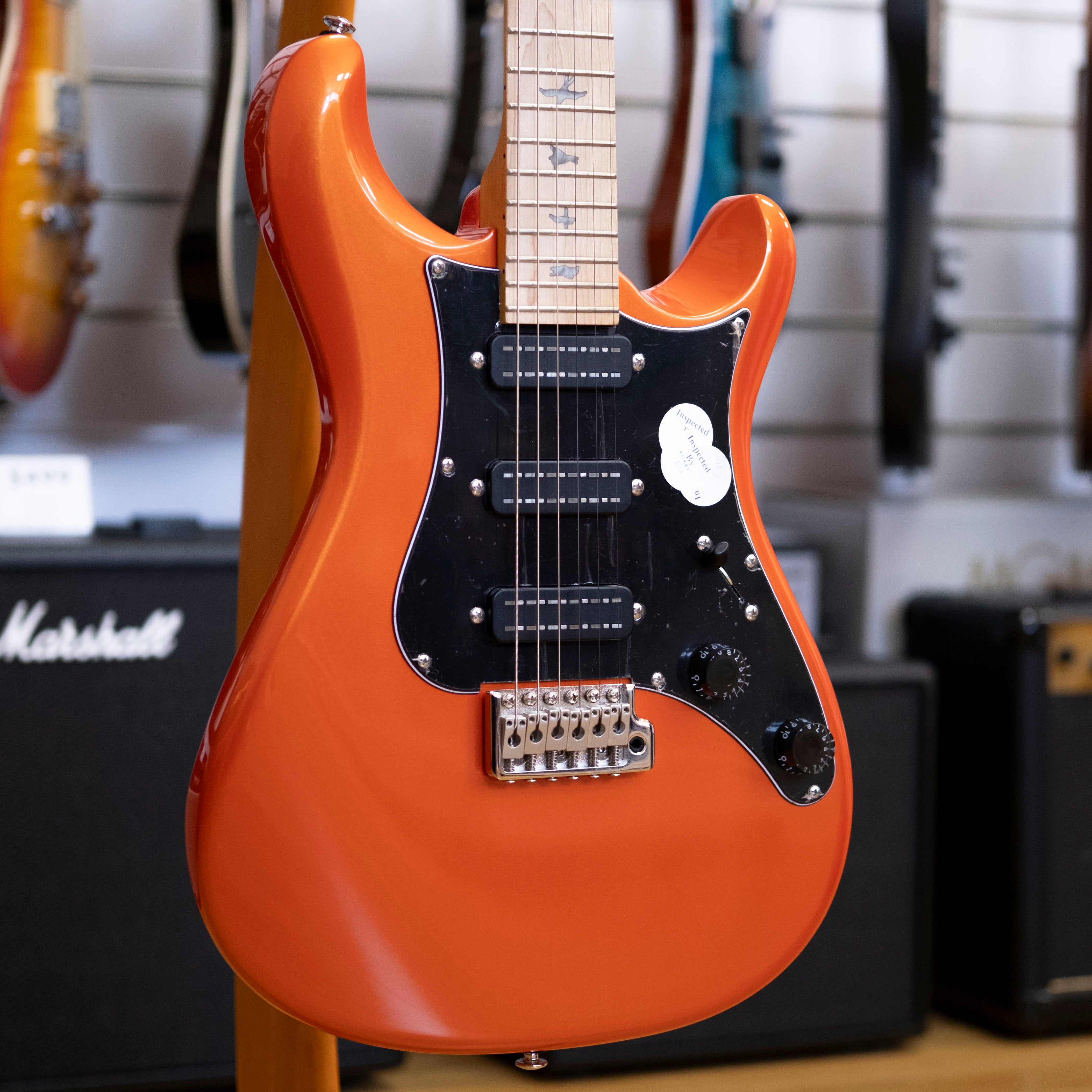 PRS SE NF3 Maple Electric Guitar (Metallic Orange)