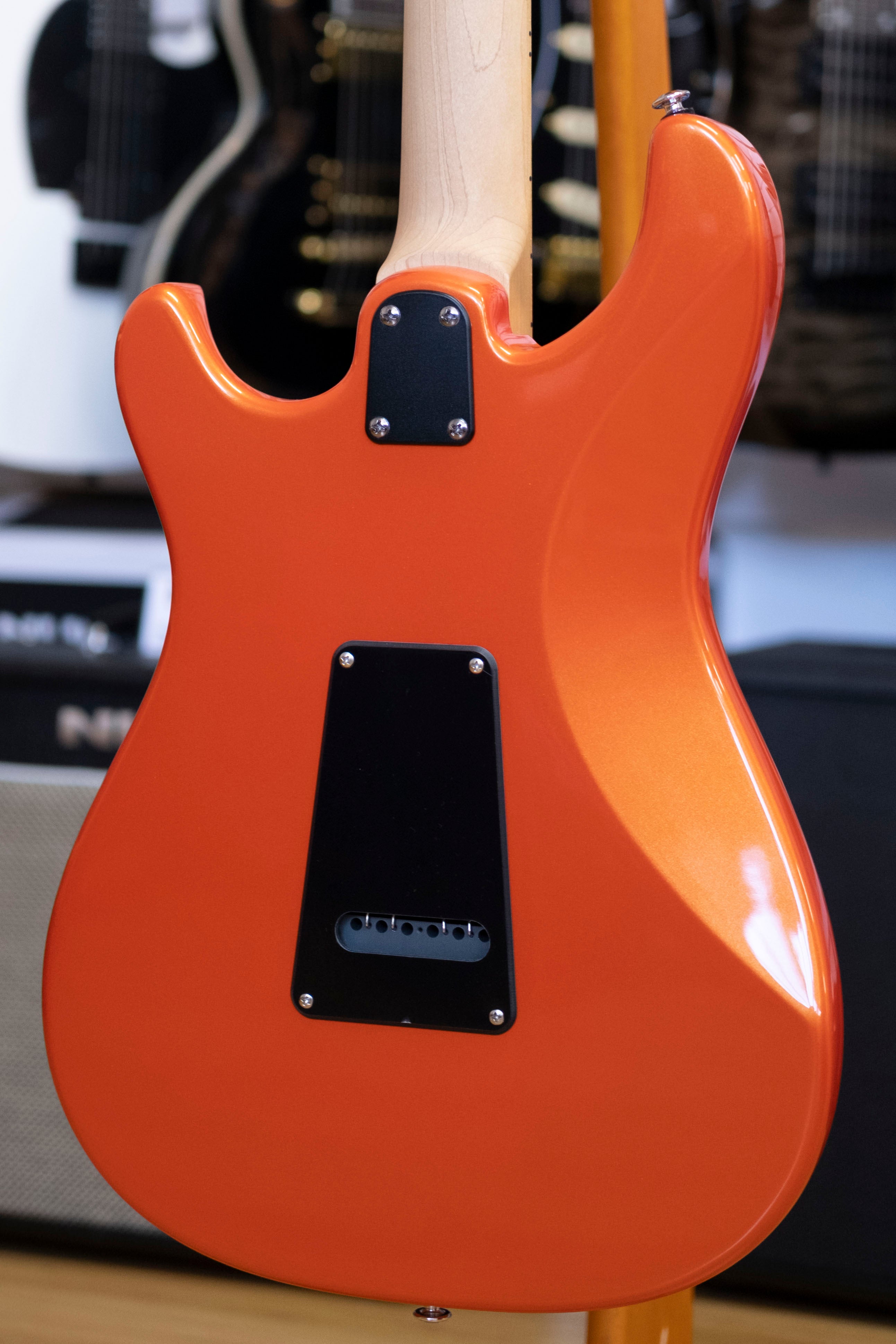 PRS SE NF3 Maple Electric Guitar (Metallic Orange)