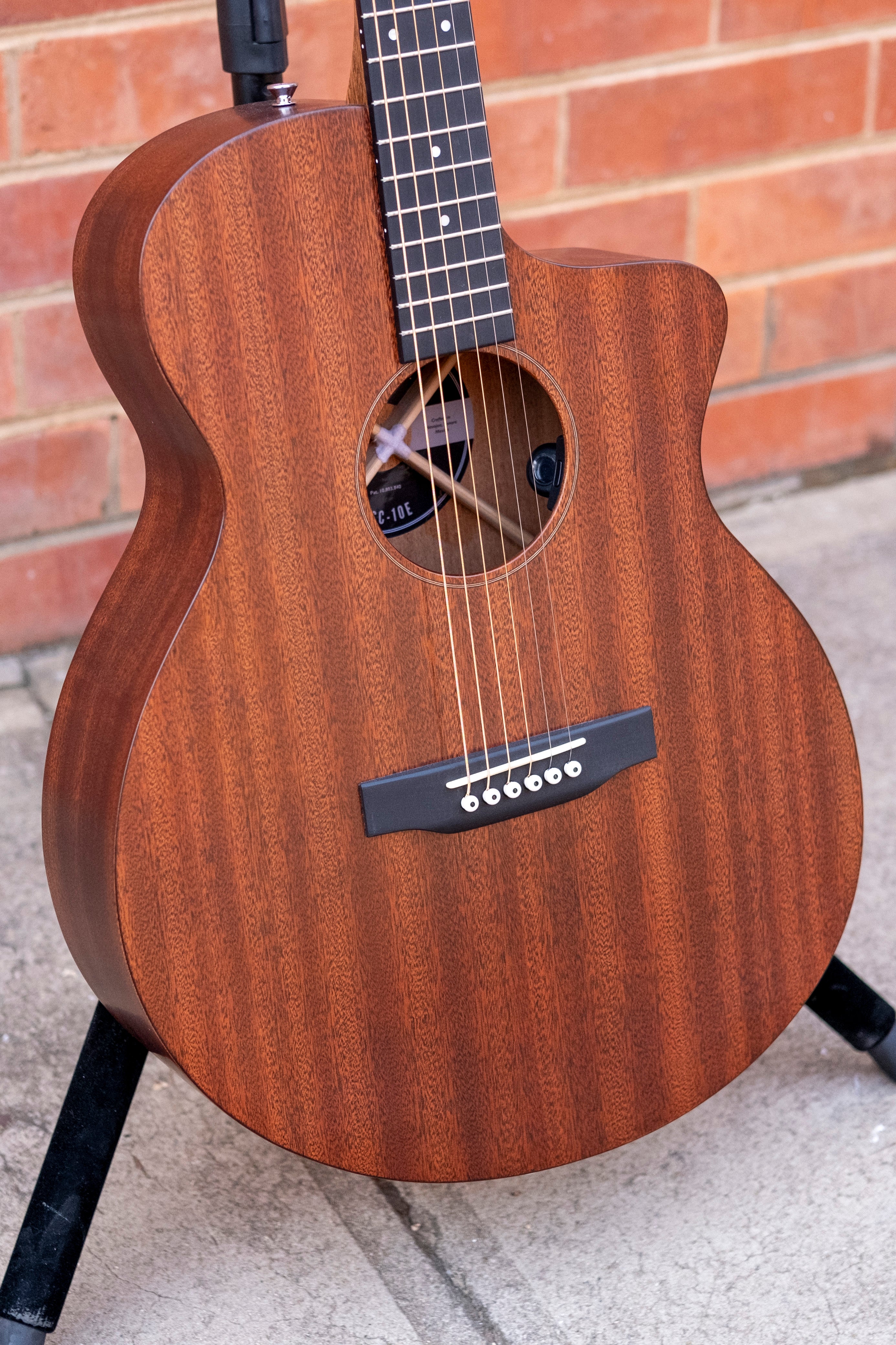 Martin Road Series SC-10E Stage Cutaway Acoustic Electric Guitar (Sapele)