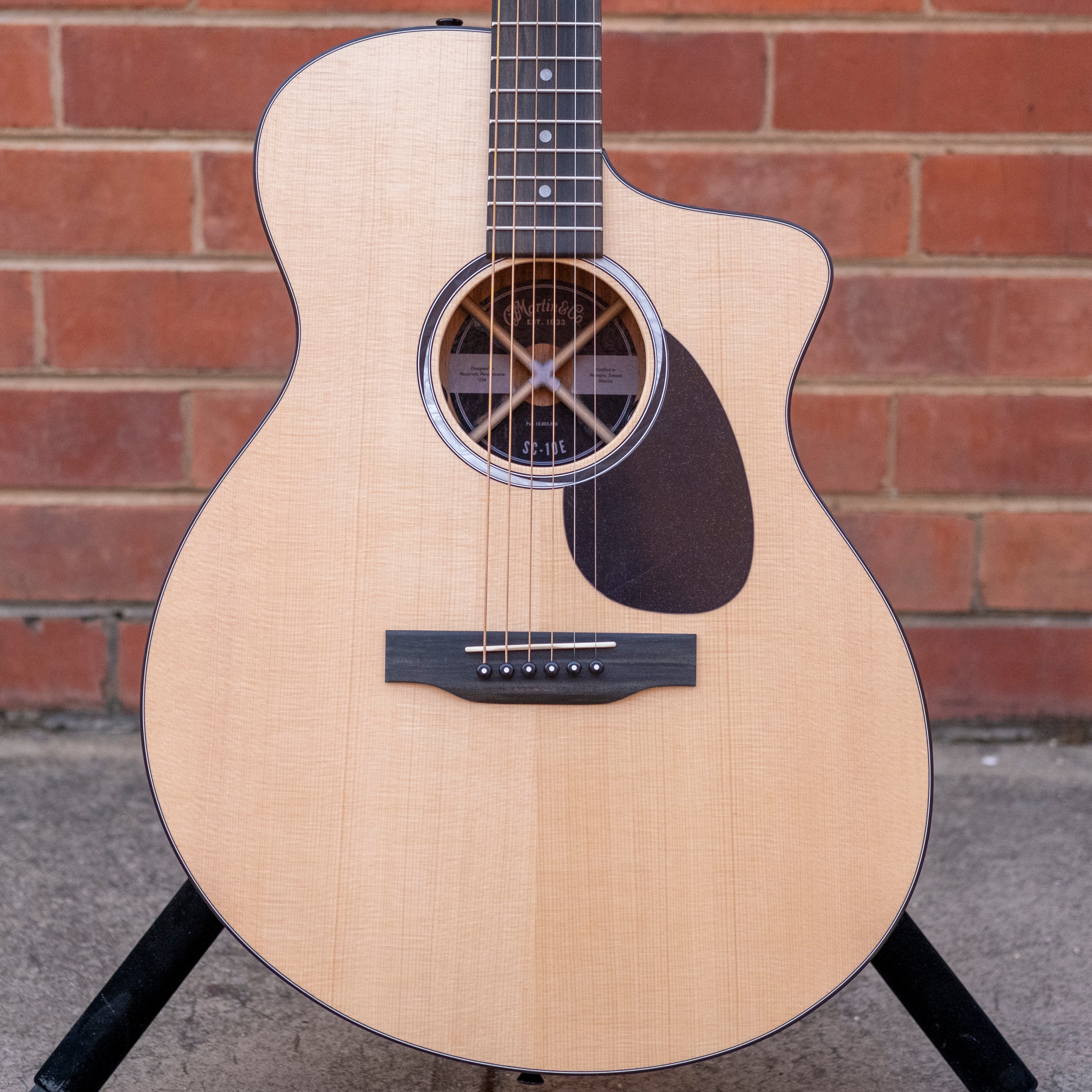 Martin Road Series SC-10E Stage Cutaway Acoustic Electric Guitar (Koa)