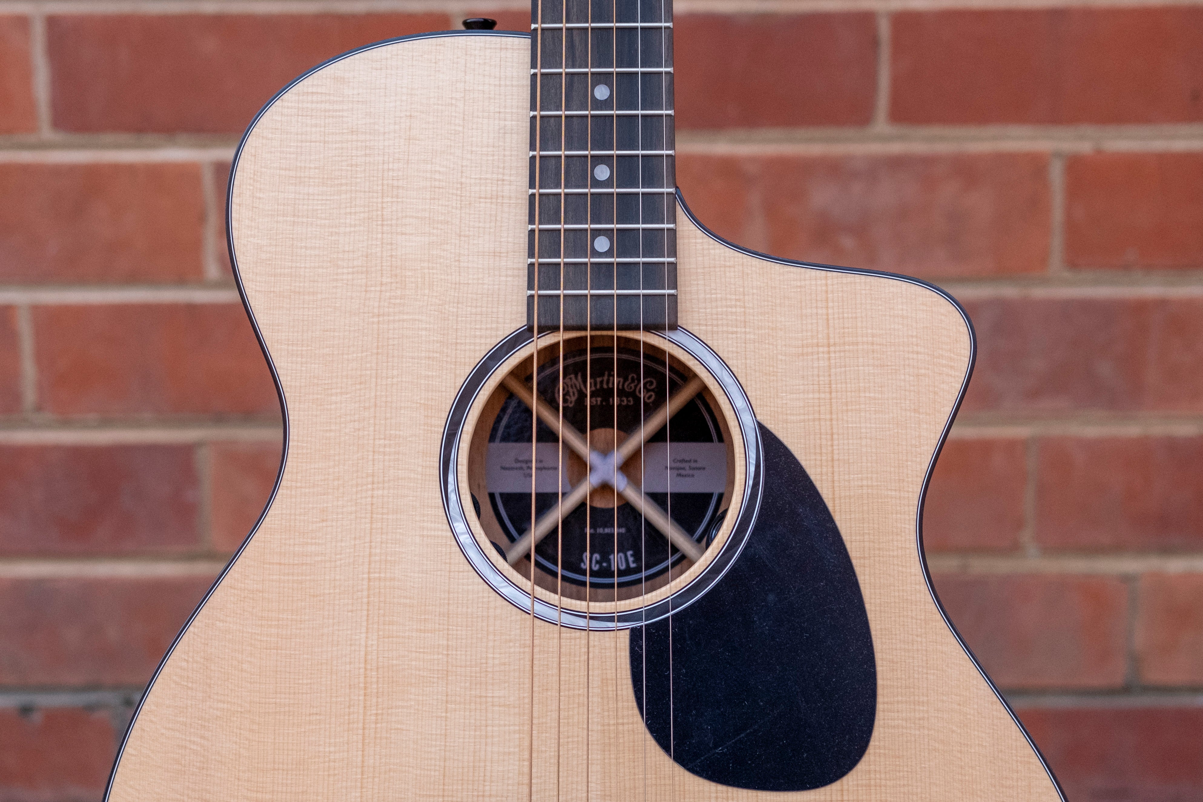 Martin Road Series SC-10E Stage Cutaway Acoustic Electric Guitar (Koa)