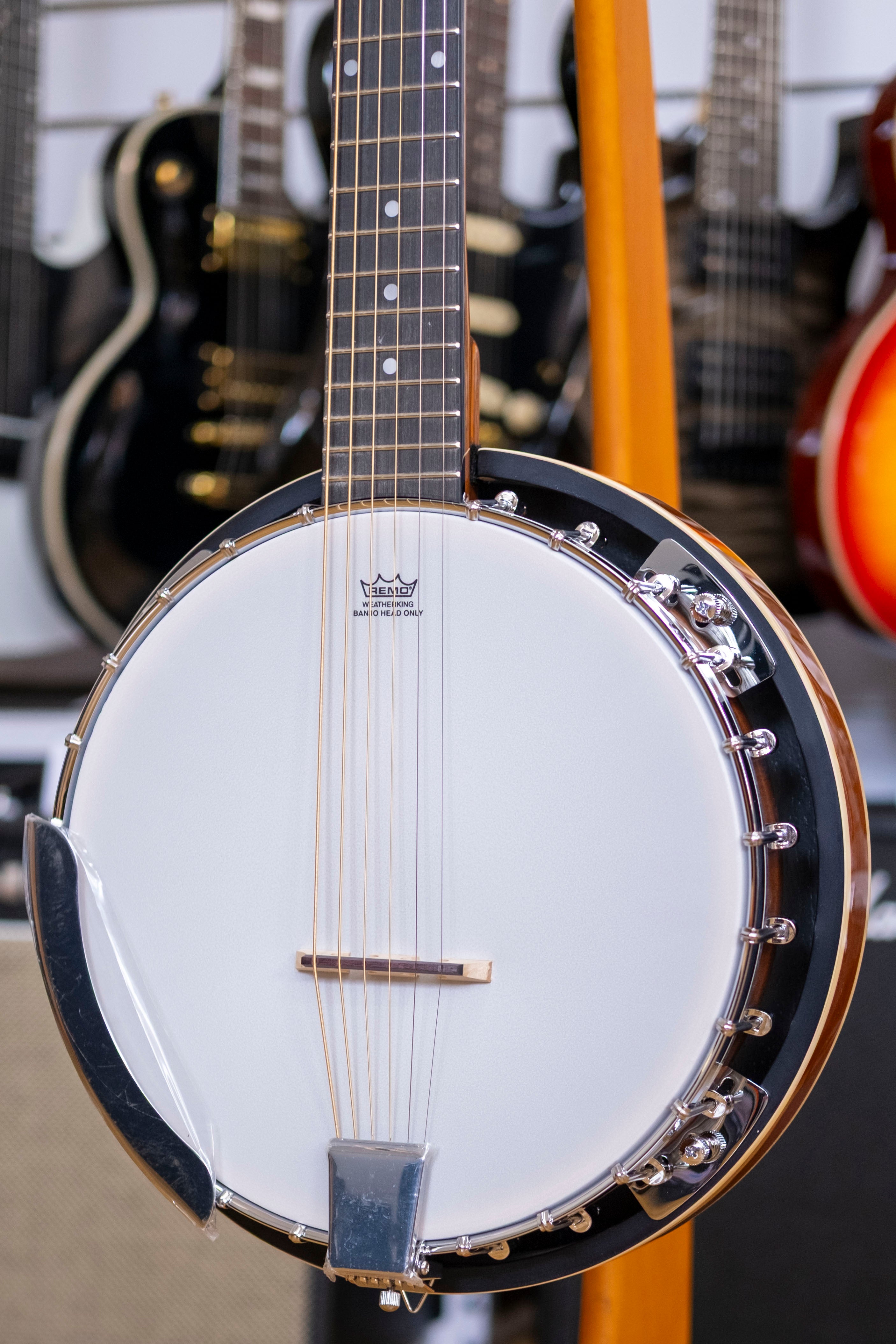 Bryden 6-String Banjo Ganjo (Gloss Vintage Burst)