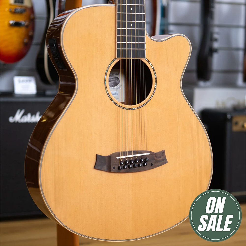 Tanglewood Roadster X Superfolk 12-String Acoustic Electric Guitar (Spruce)