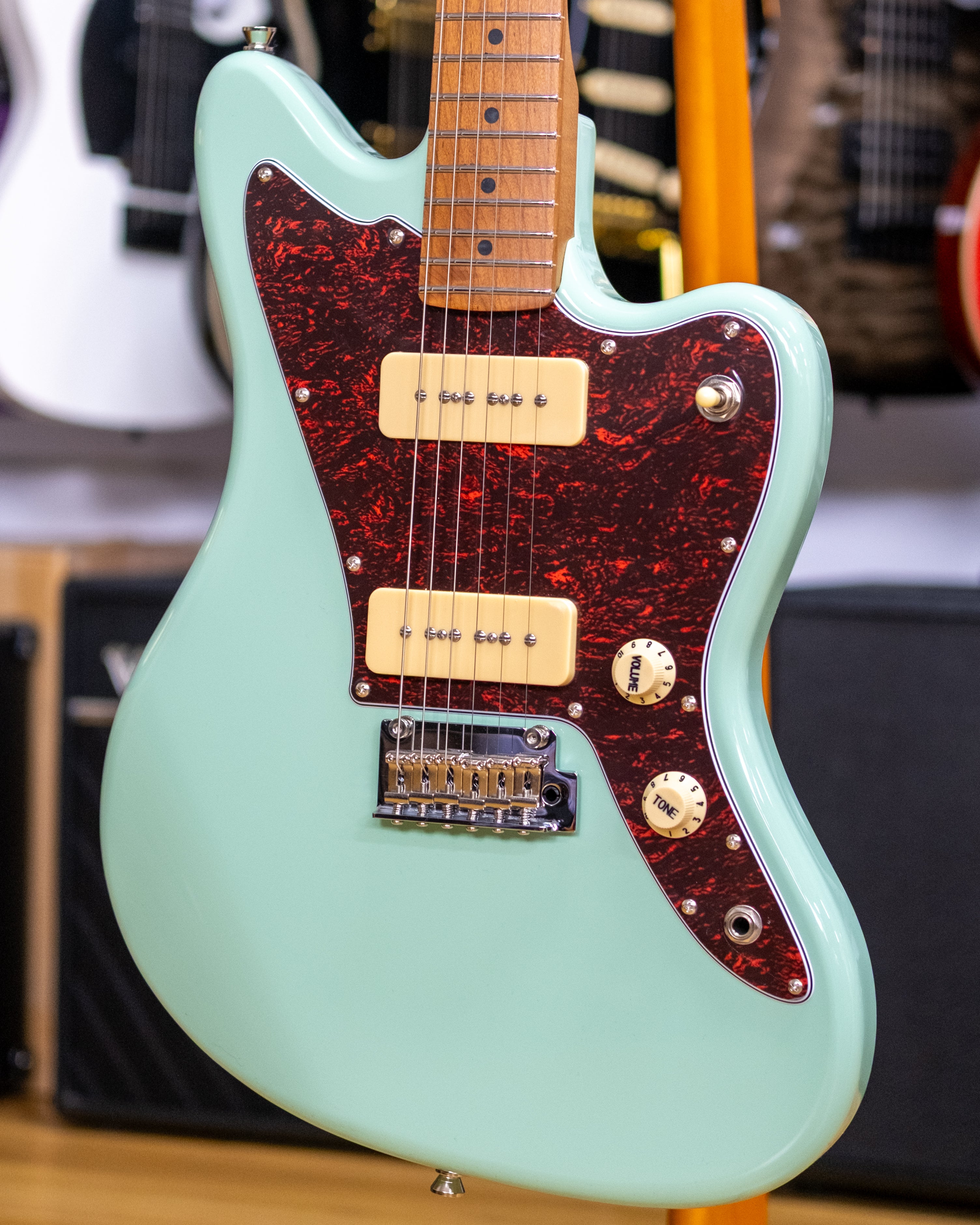 Jet JJ-300 P90 Electric Guitar (Seafoam Green)