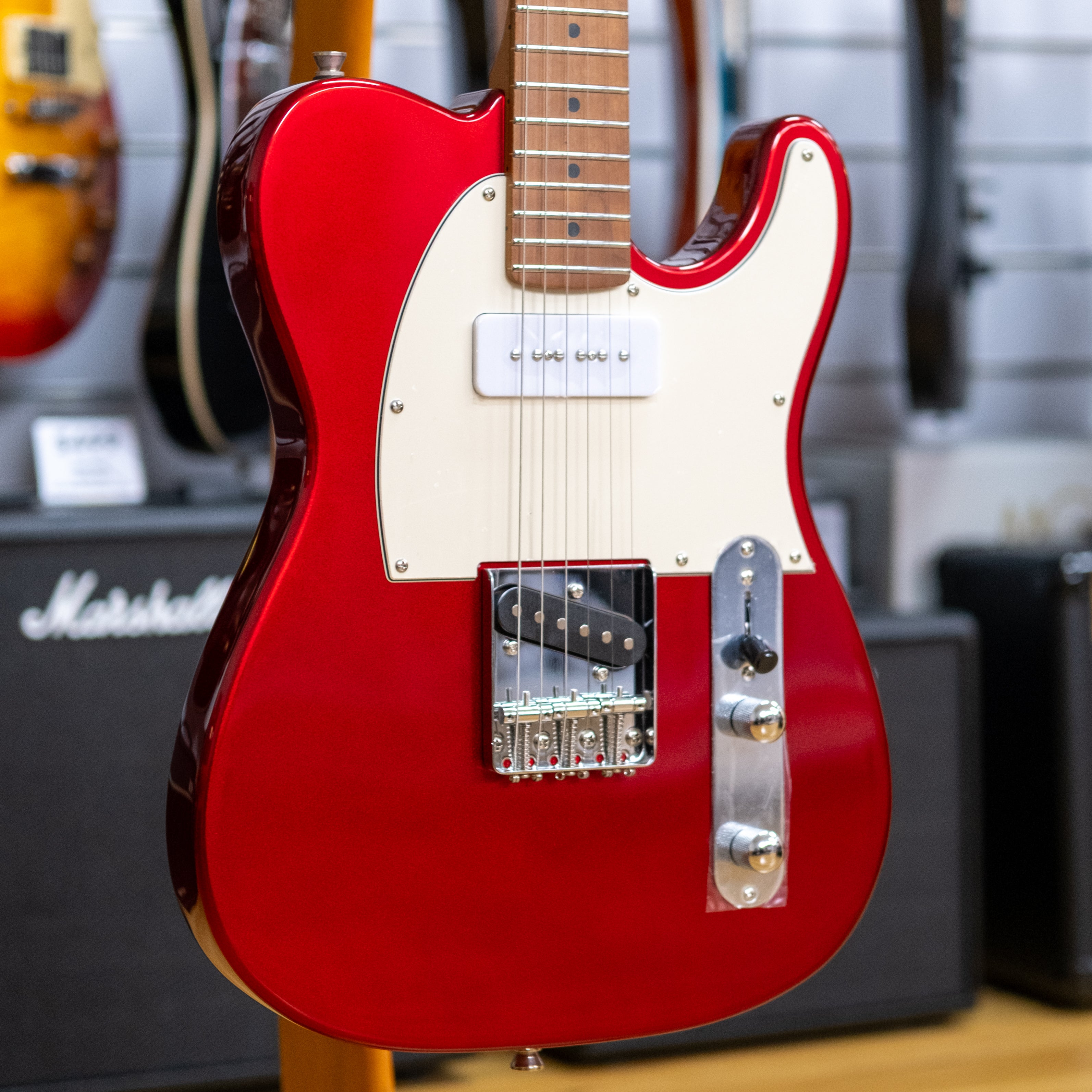 Jet JT-300 P90 Electric Guitar (Candy Apple Red)