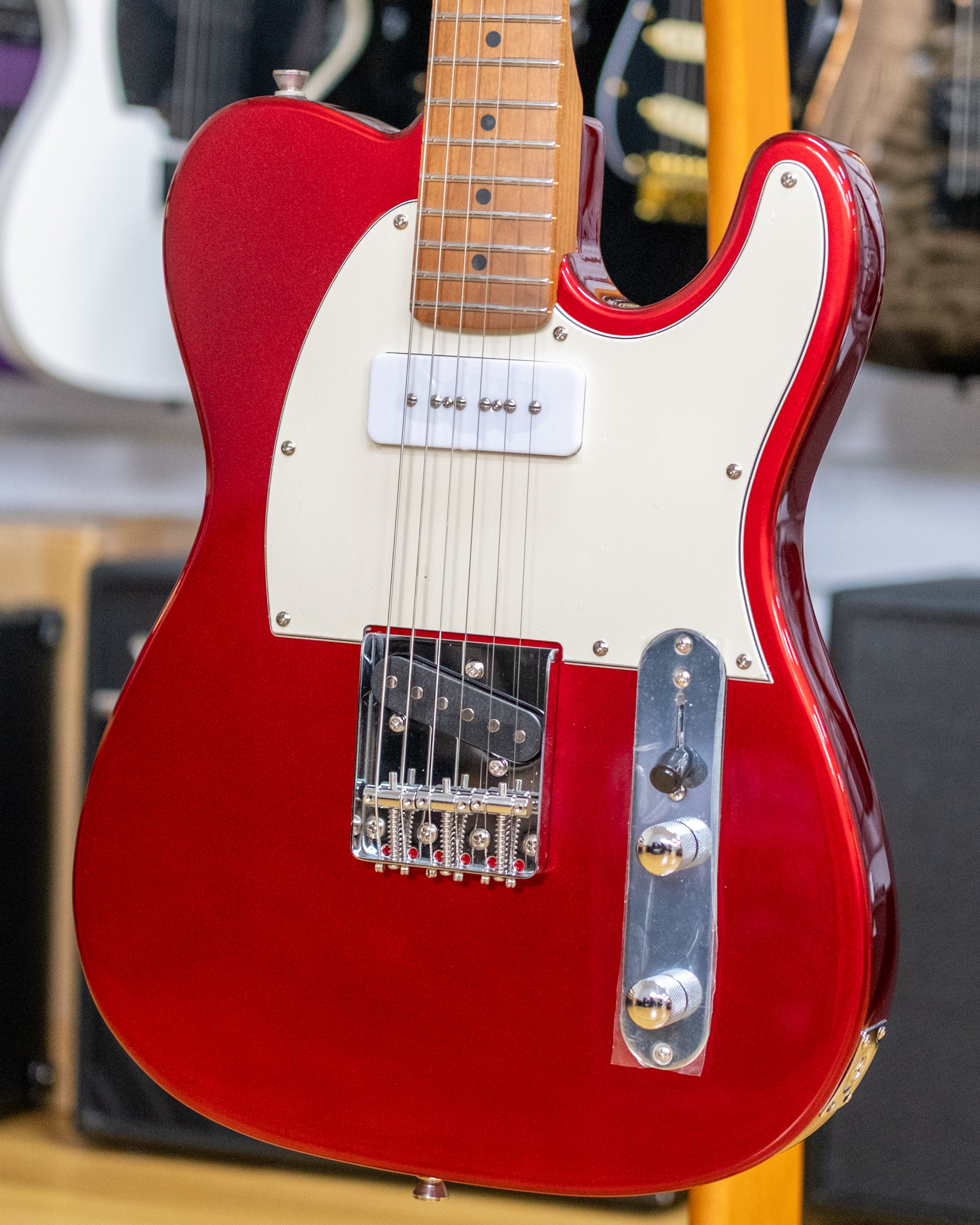 Jet JT-300 P90 Electric Guitar (Candy Apple Red)