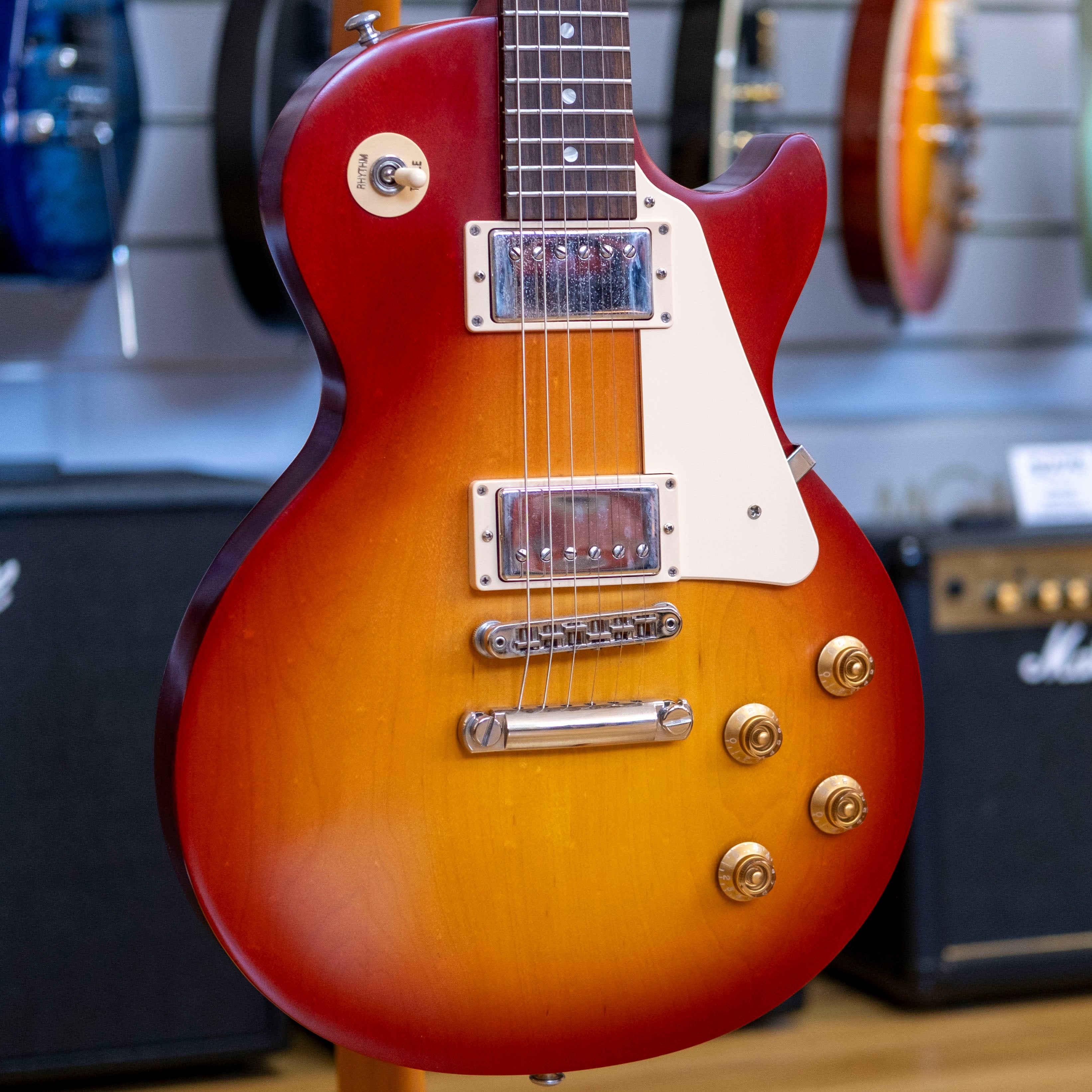 Gibson Les Paul Tribute Electric Guitar (Satin Cherry Sunburst) (2019)