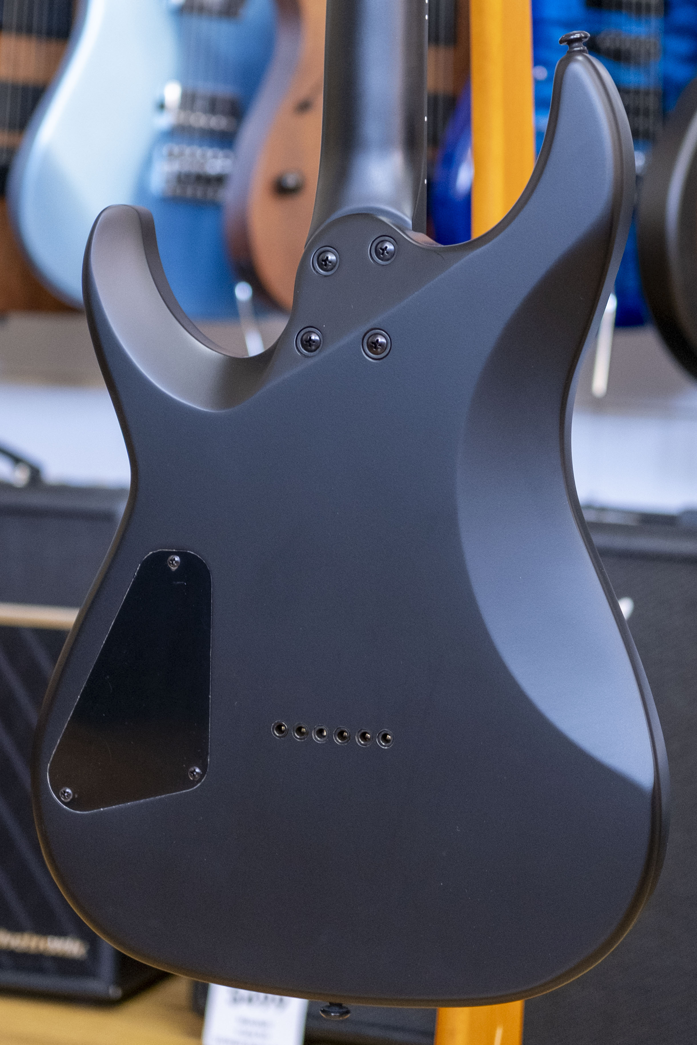 Schecter Damien 6 Electric Guitar (Satin Black)