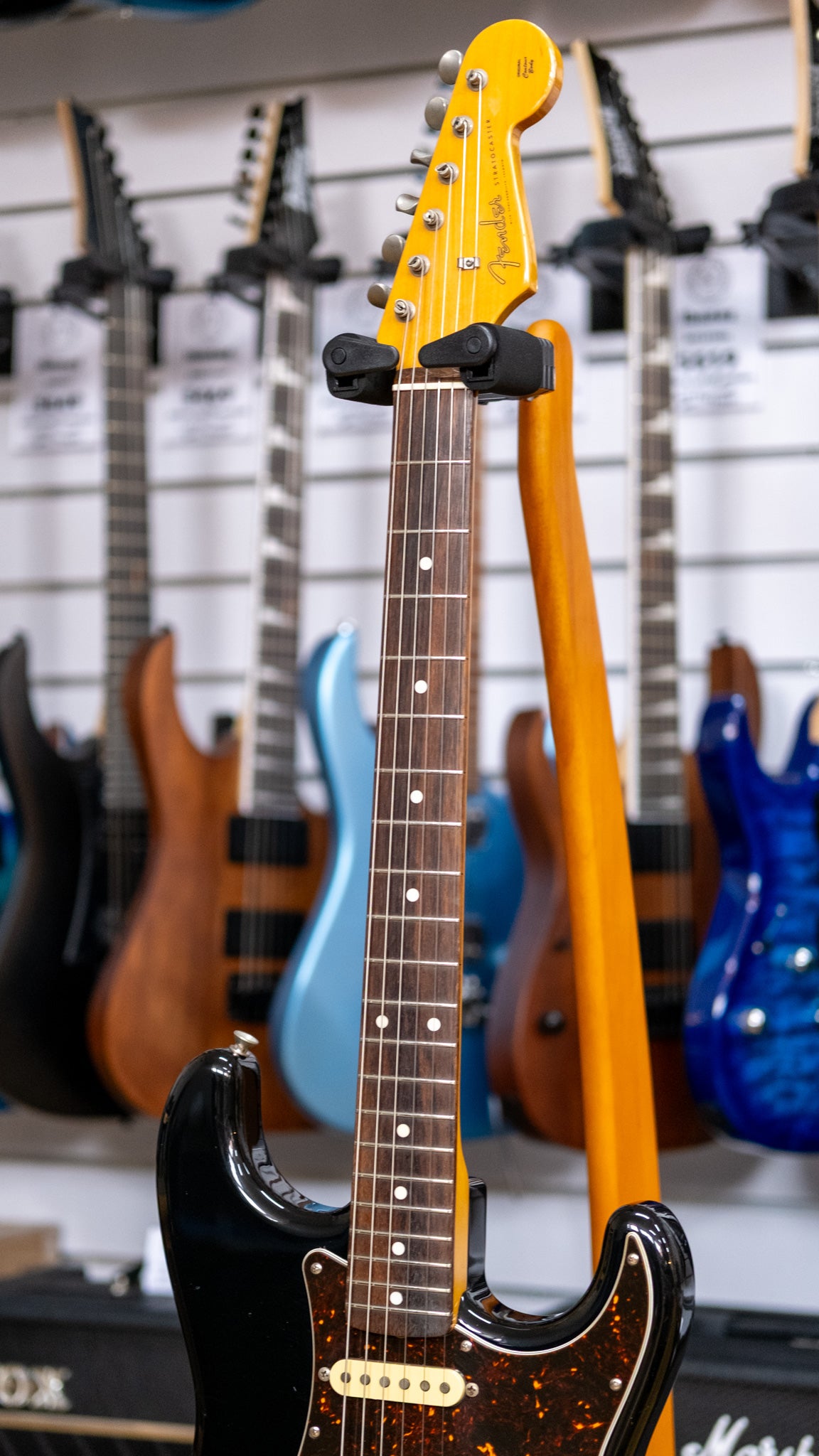 Fender ST-62 Stratocaster Electric Guitar (Black) (Pre-Owned, 2014 MIJ)