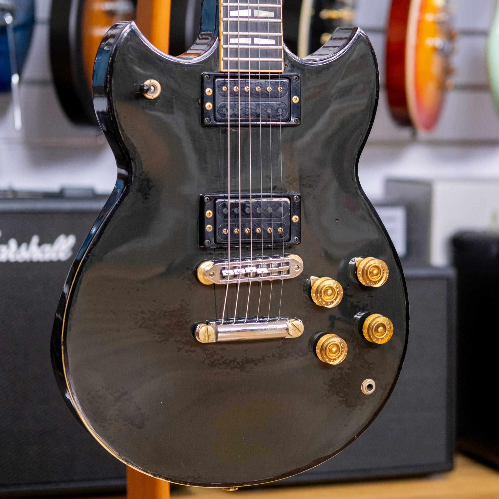 Yamaha SG-1000 Electric Guitar (Black) (Pre-Owned, 1980 MIJ)