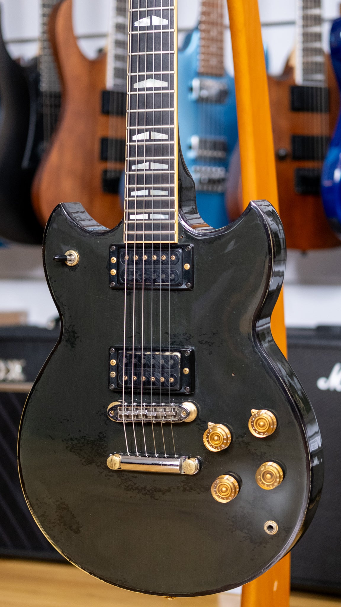 Yamaha SG-1000 Electric Guitar (Black) (Pre-Owned, 1980 MIJ)