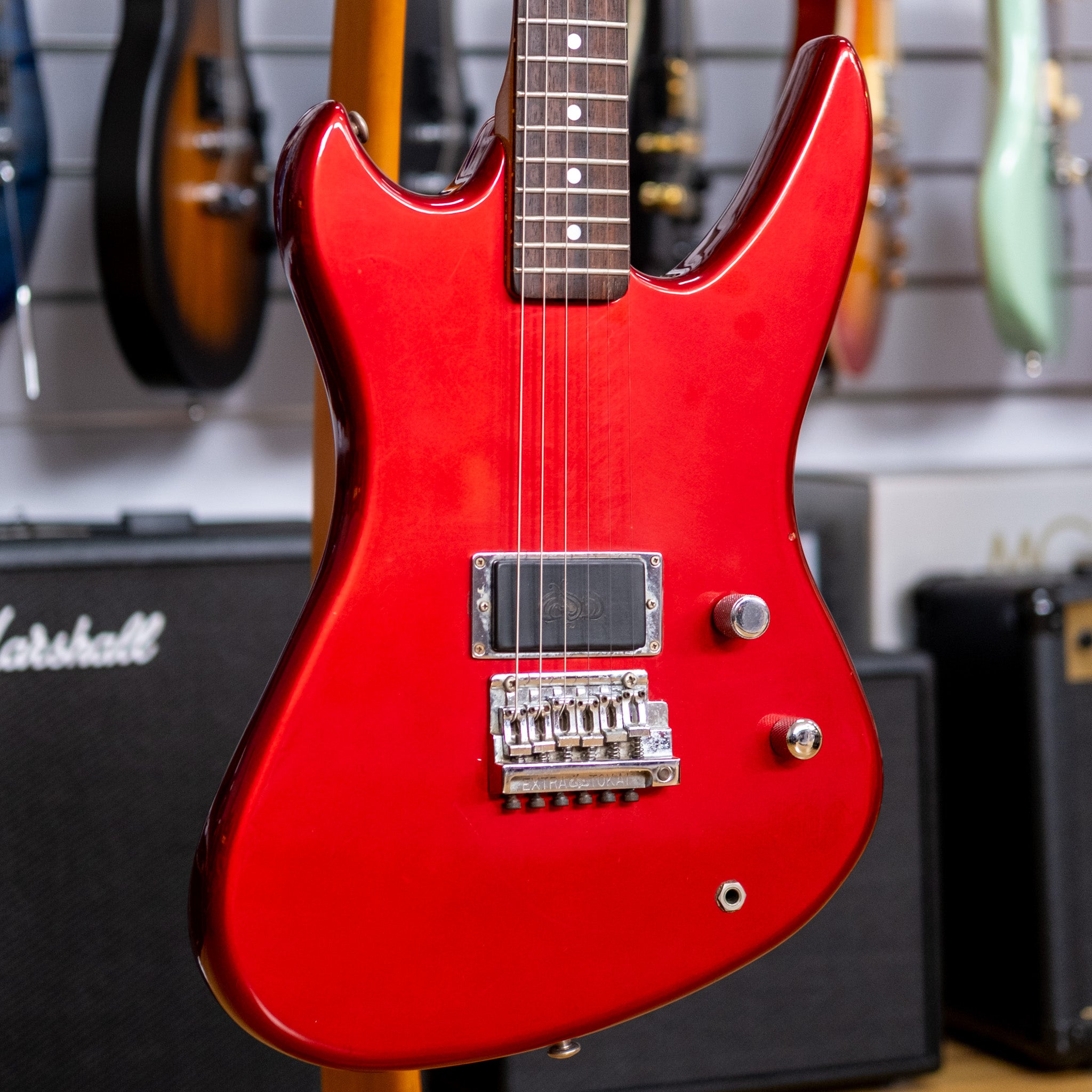Tokai TZ-55 Electric Guitar (Candy Apple Red) (Pre-Owned, 1983 MIJ)