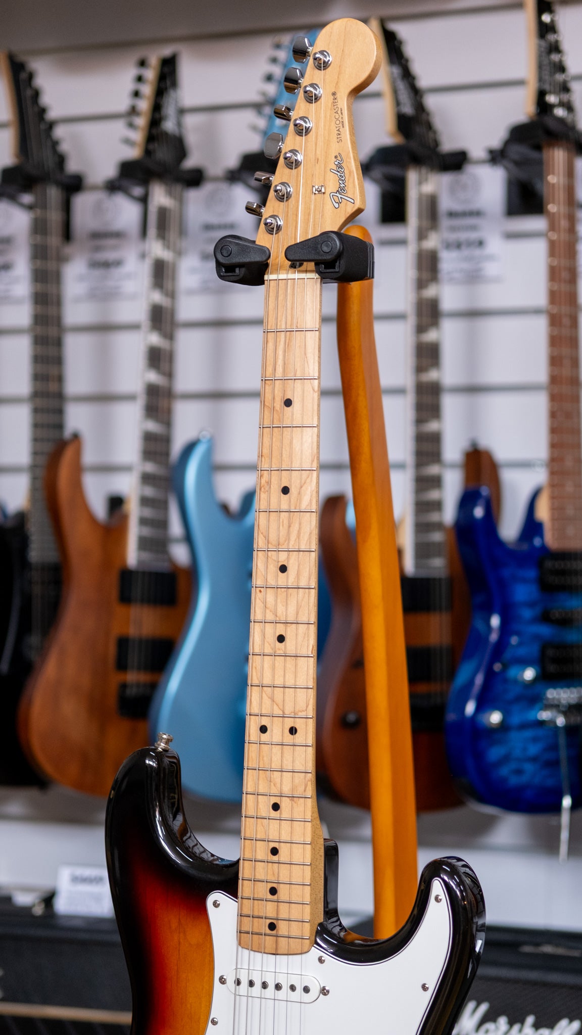 Fender ST-43 Standard Stratocaster Electric Guitar (Sunburst) (Pre-Owned, 2005 MIJ)