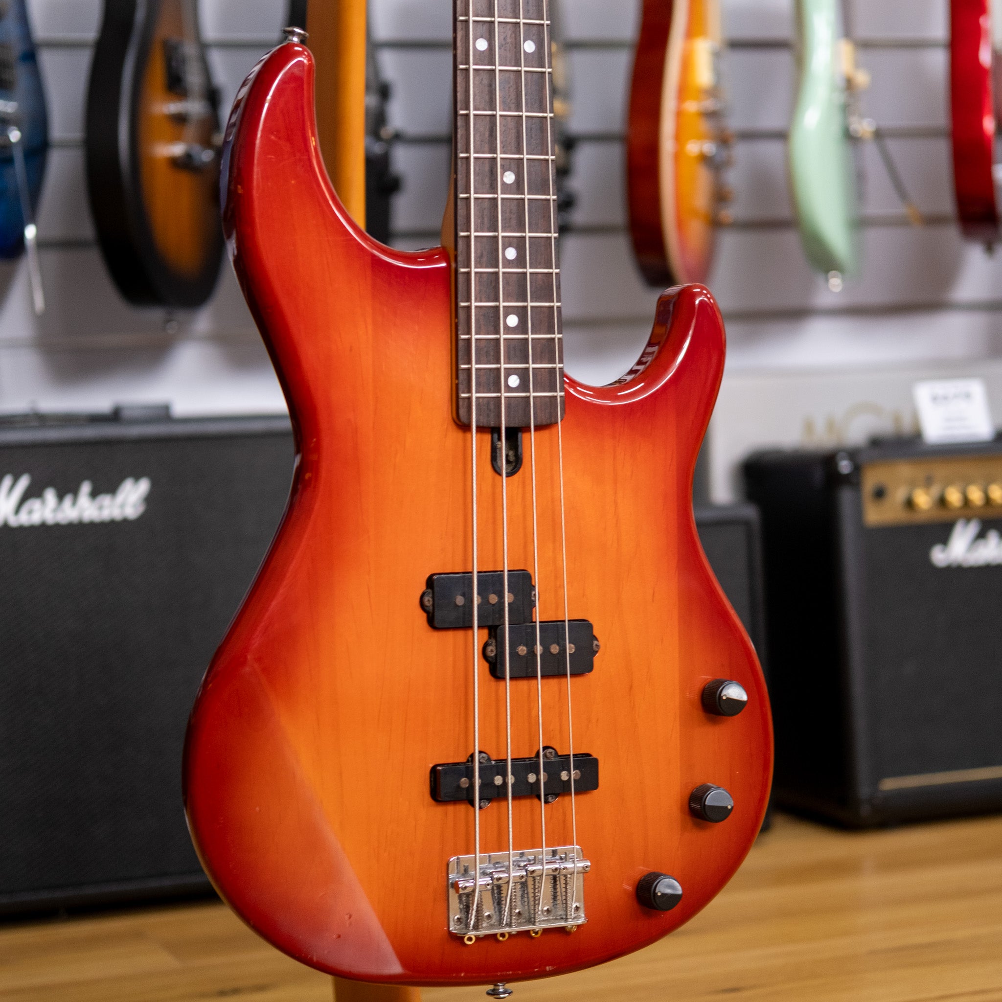 Yamaha Advanced Form RBS-50 Bass Guitar (Cherry Sunburst) (Pre-Owned, 1989)