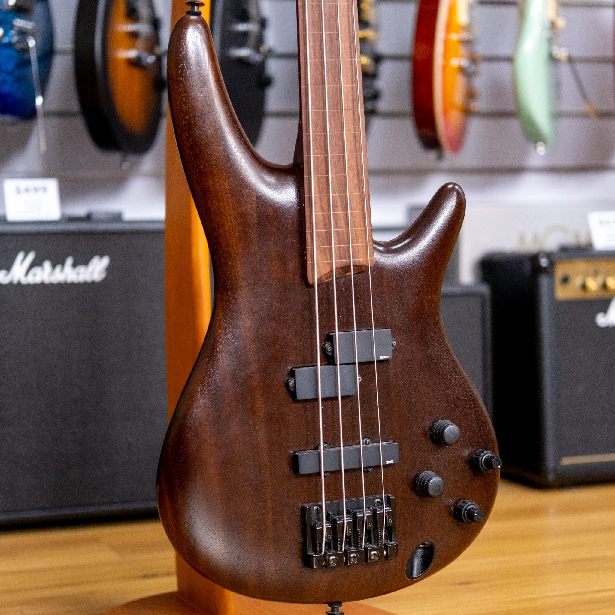 Ibanez Soundgear SR750F Fretless Bass Guitar (Pre-Owned, 2004 MIJ)