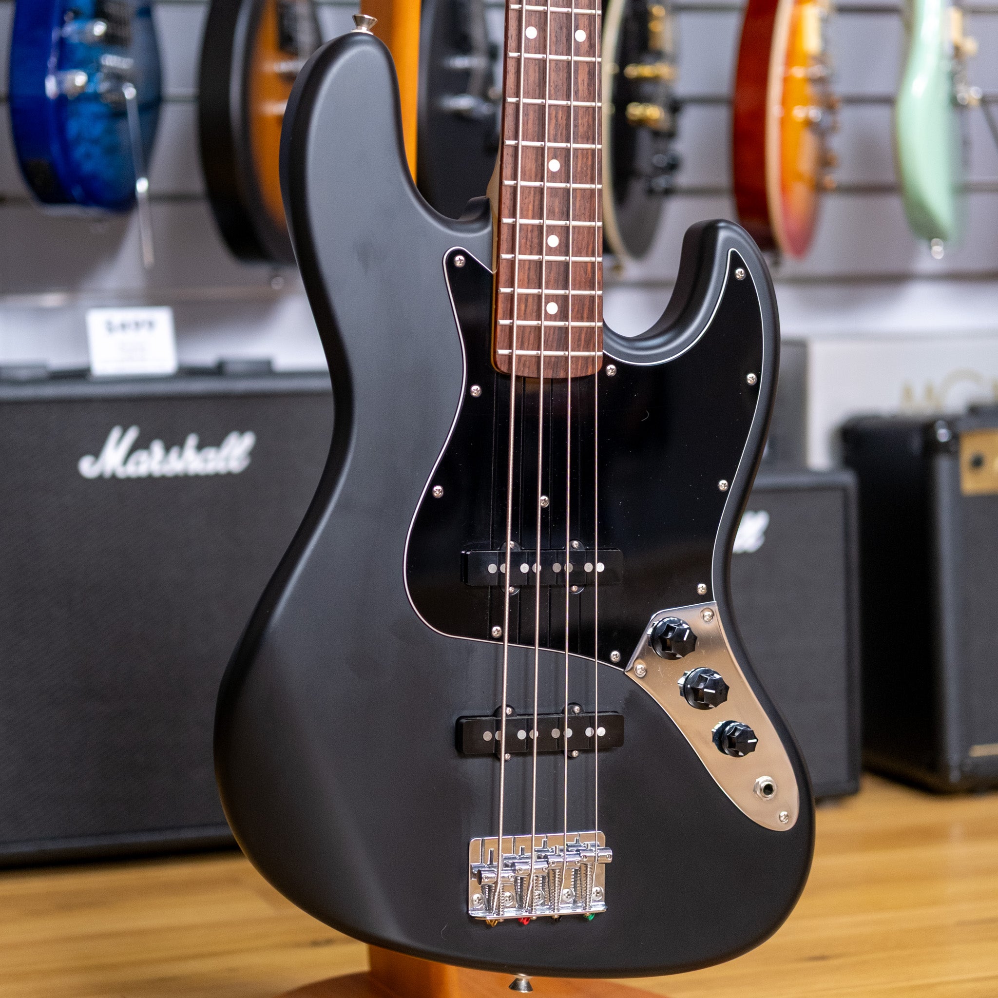 FGN (Fujigen) Neo Classic Jazz Bass (Satin Black) (Pre-Owned, 2019 MIJ)