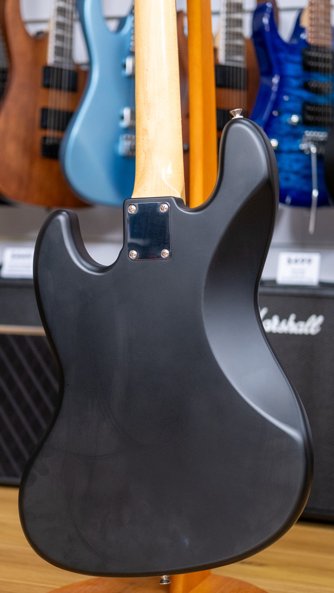 FGN (Fujigen) Neo Classic Jazz Bass (Satin Black) (Pre-Owned, 2019 MIJ)