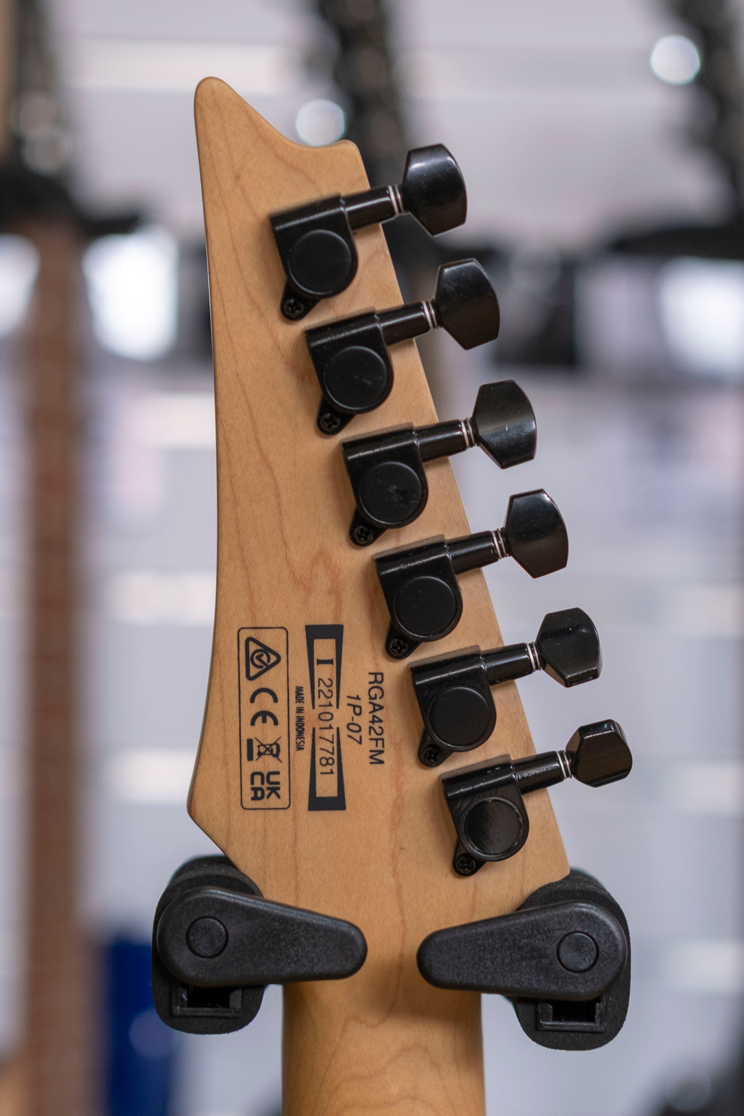 Ibanez RGA42FM Electric Guitar (Transparent Gray Flat) (Pre-Owned, 2022)