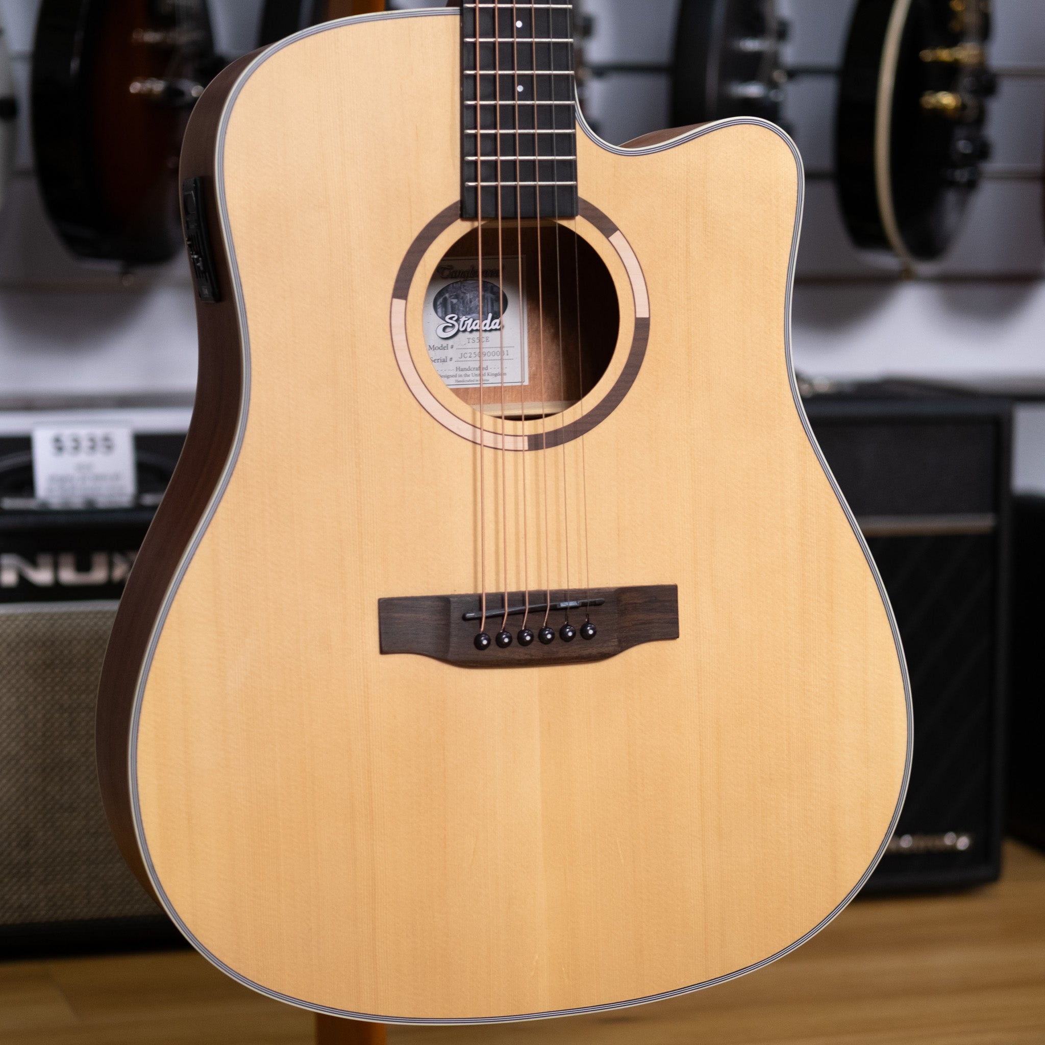 Tanglewood Strada Dreadnought Acoustic Electric Guitar (Spruce/Mahogany)