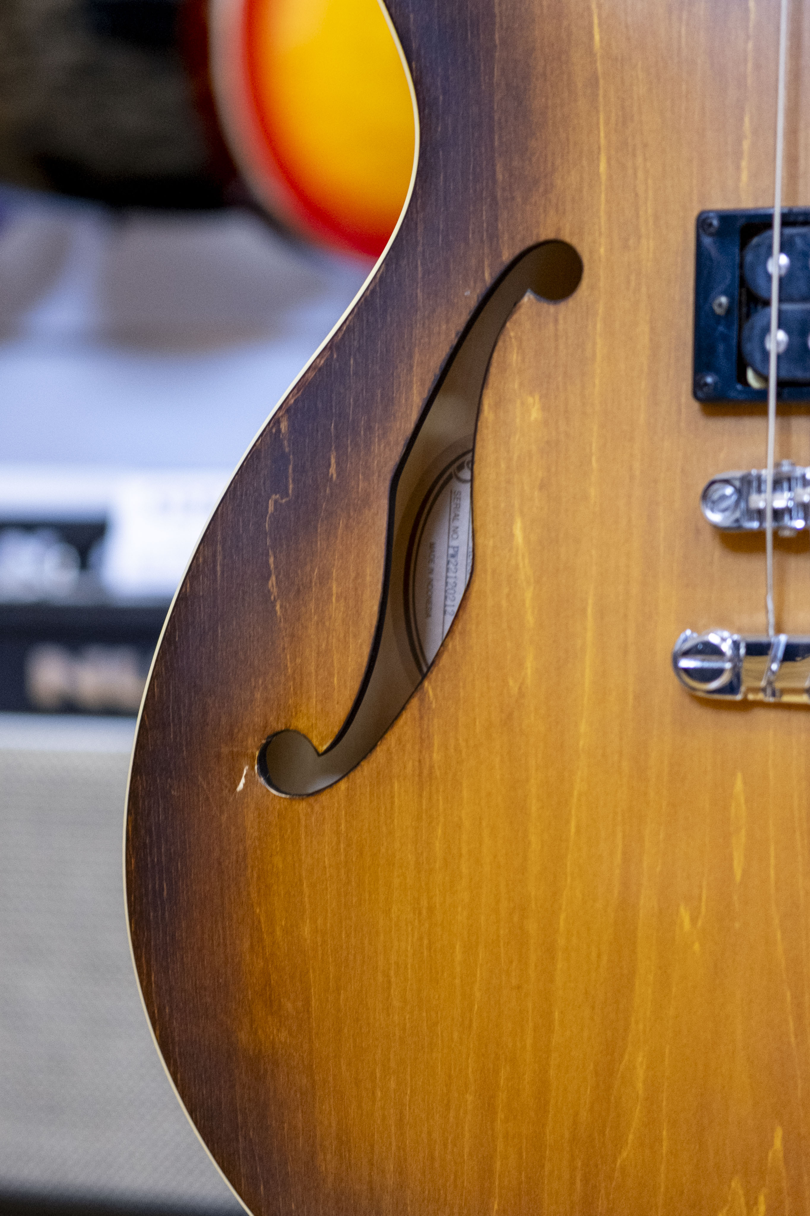 Ibanez AS-53 Semi-Hollow Electric Guitar (Tobacco Flat) (Pre-Owned, 2022)