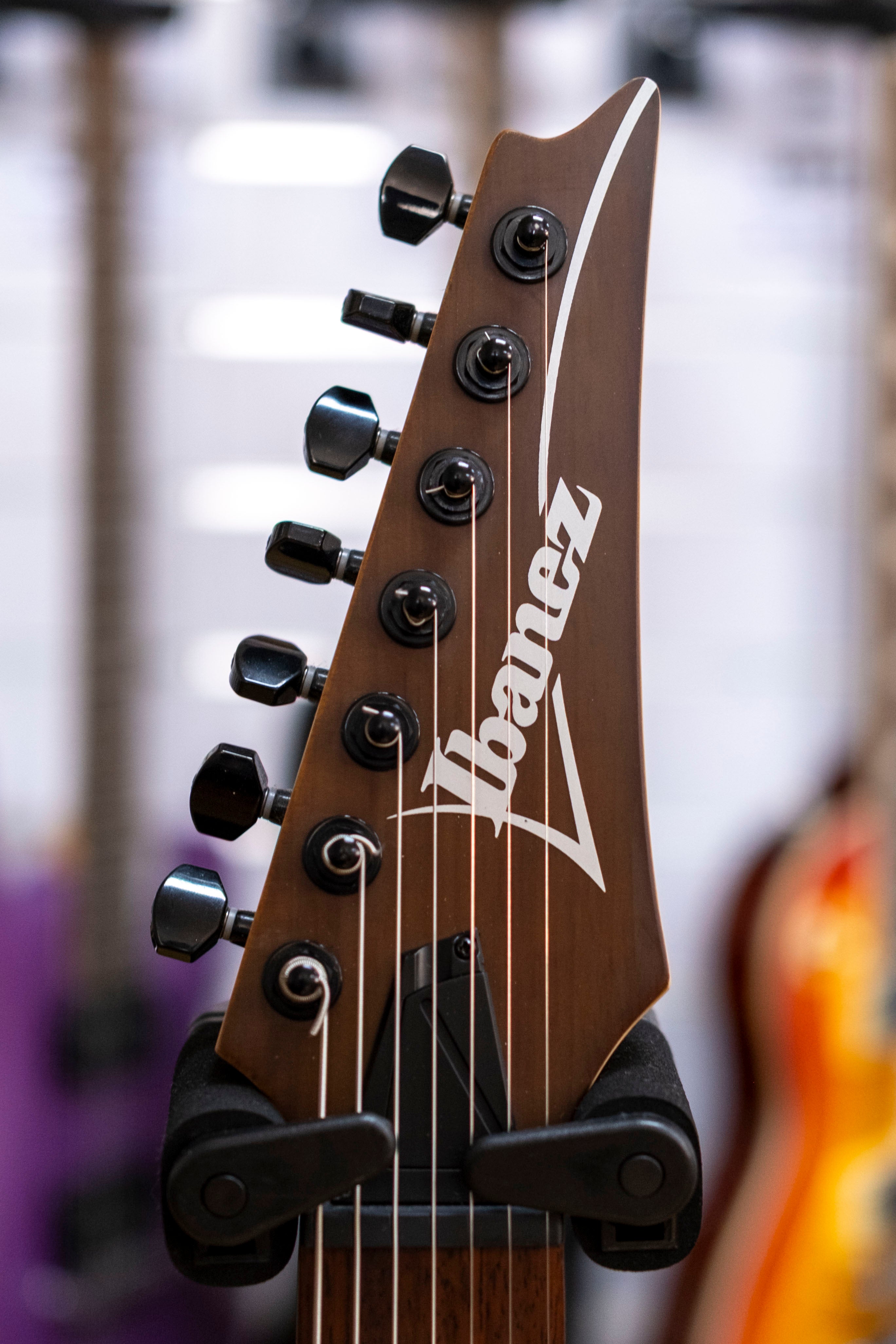 Ibanez RG7421 7-String Electric Guitar (Walnut Flat) (Pre-Owned, 2020)