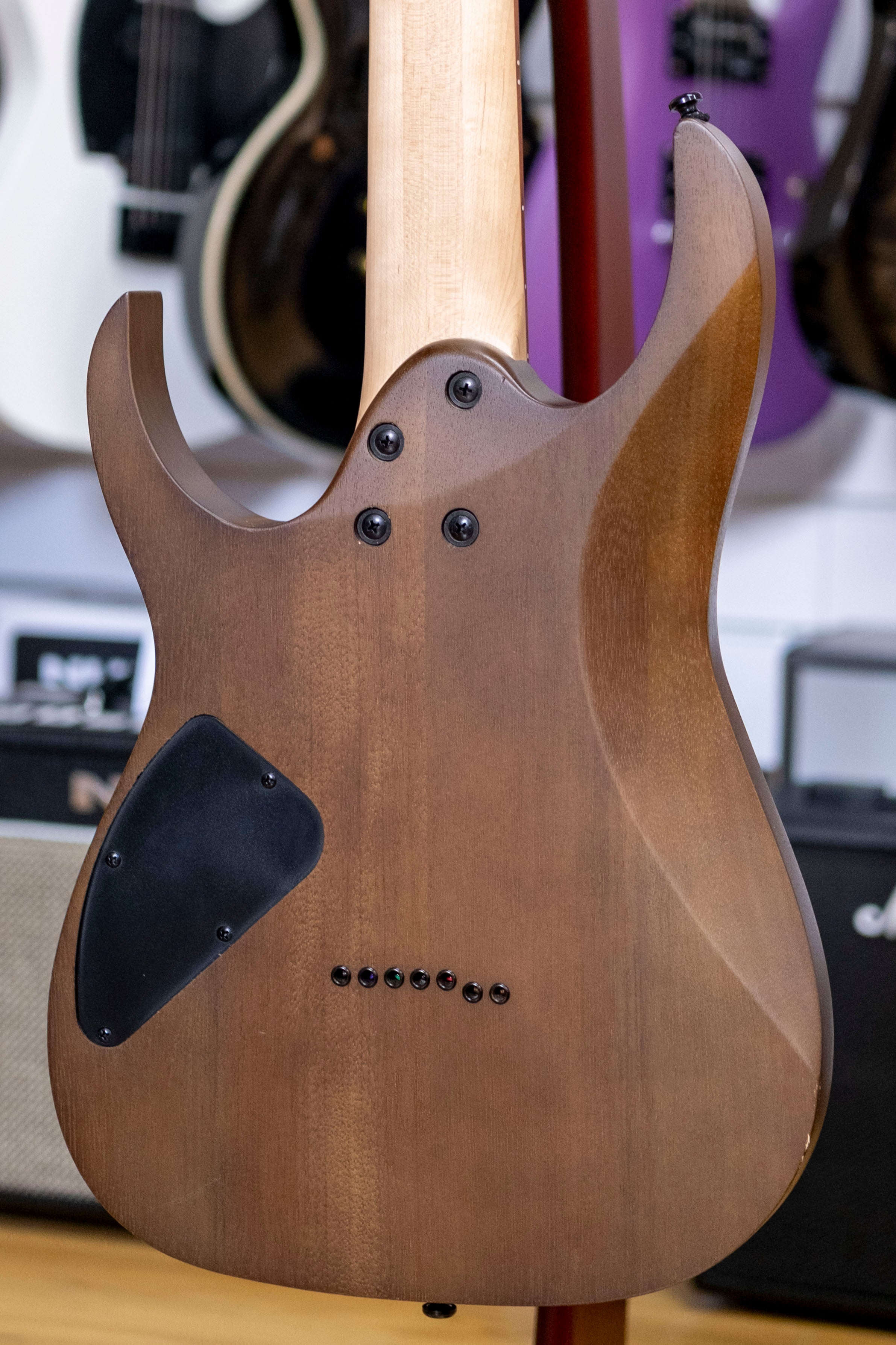 Ibanez RG7421 7-String Electric Guitar (Walnut Flat) (Pre-Owned, 2020)