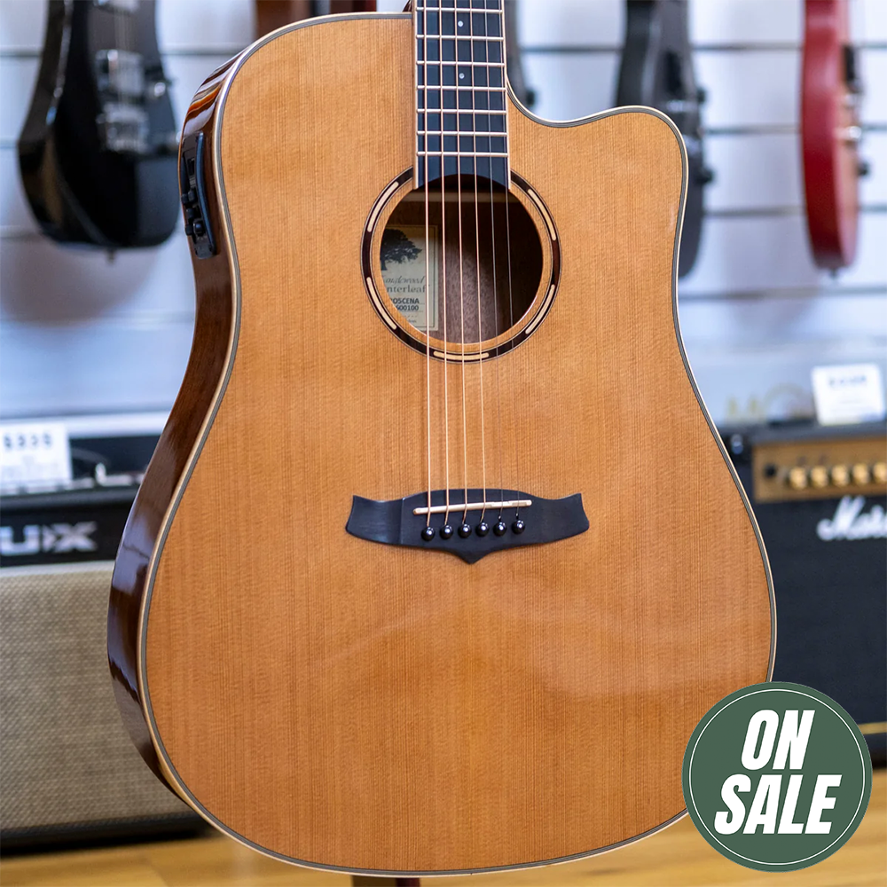 Tanglewood Winterleaf Pro Dreadnought Acoustic Electric Guitar