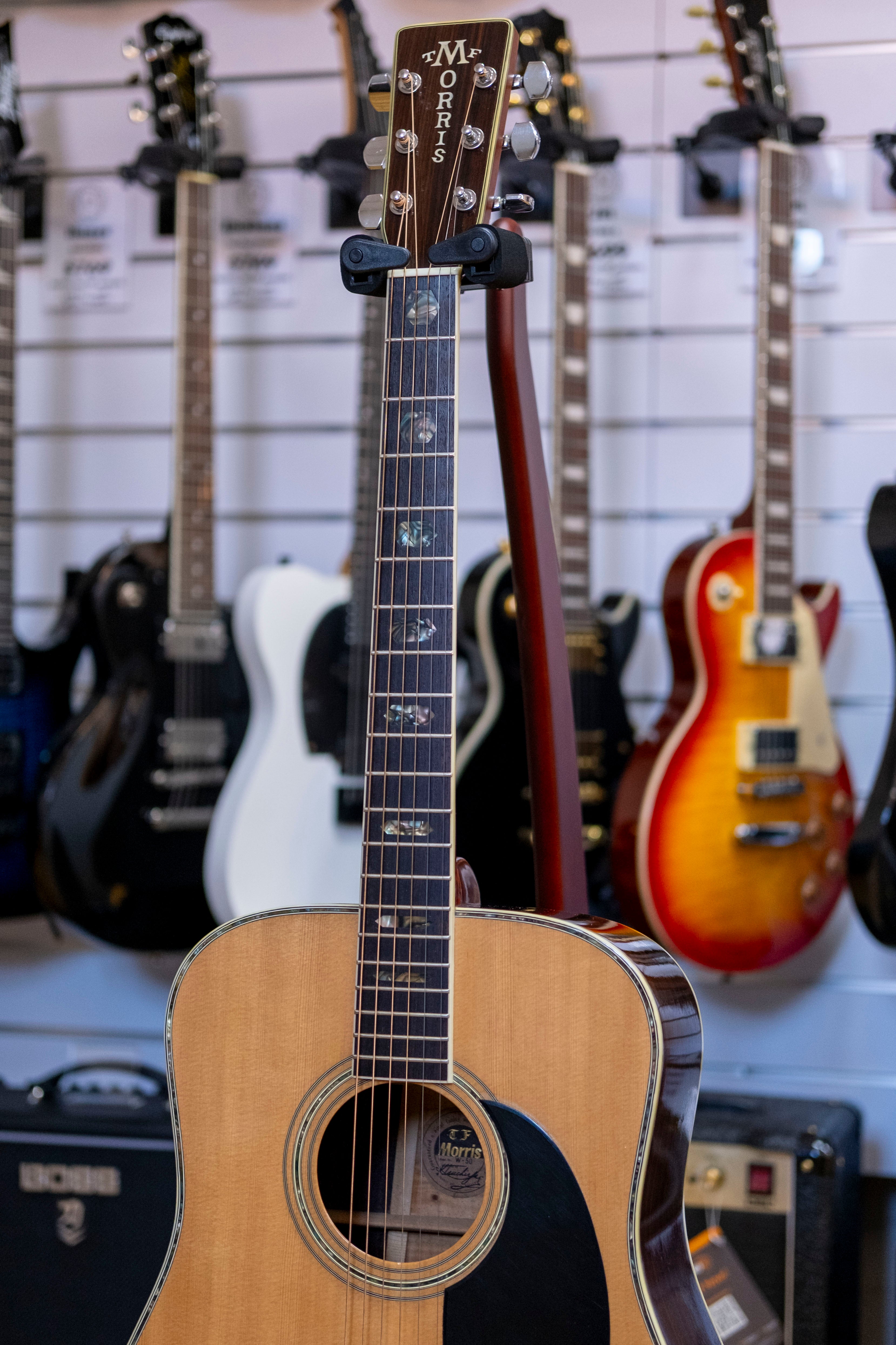 Morris W-50 Dreadnought Acoustic Guitar (Pre-Owned, MIJ 1979)