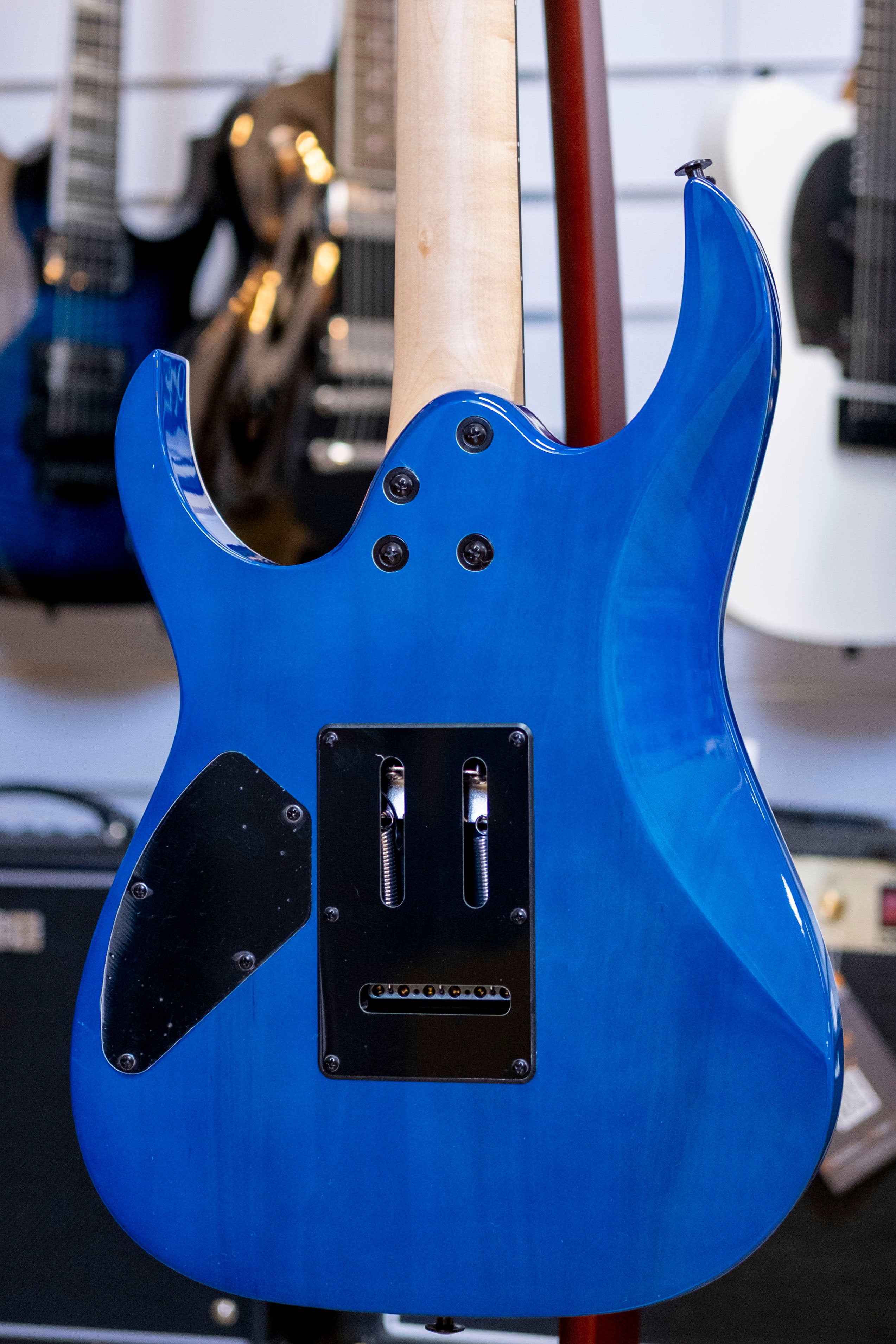 Ibanez GRG120QASP-BKD Gio Series Electric Guitar (Blue Gradation)