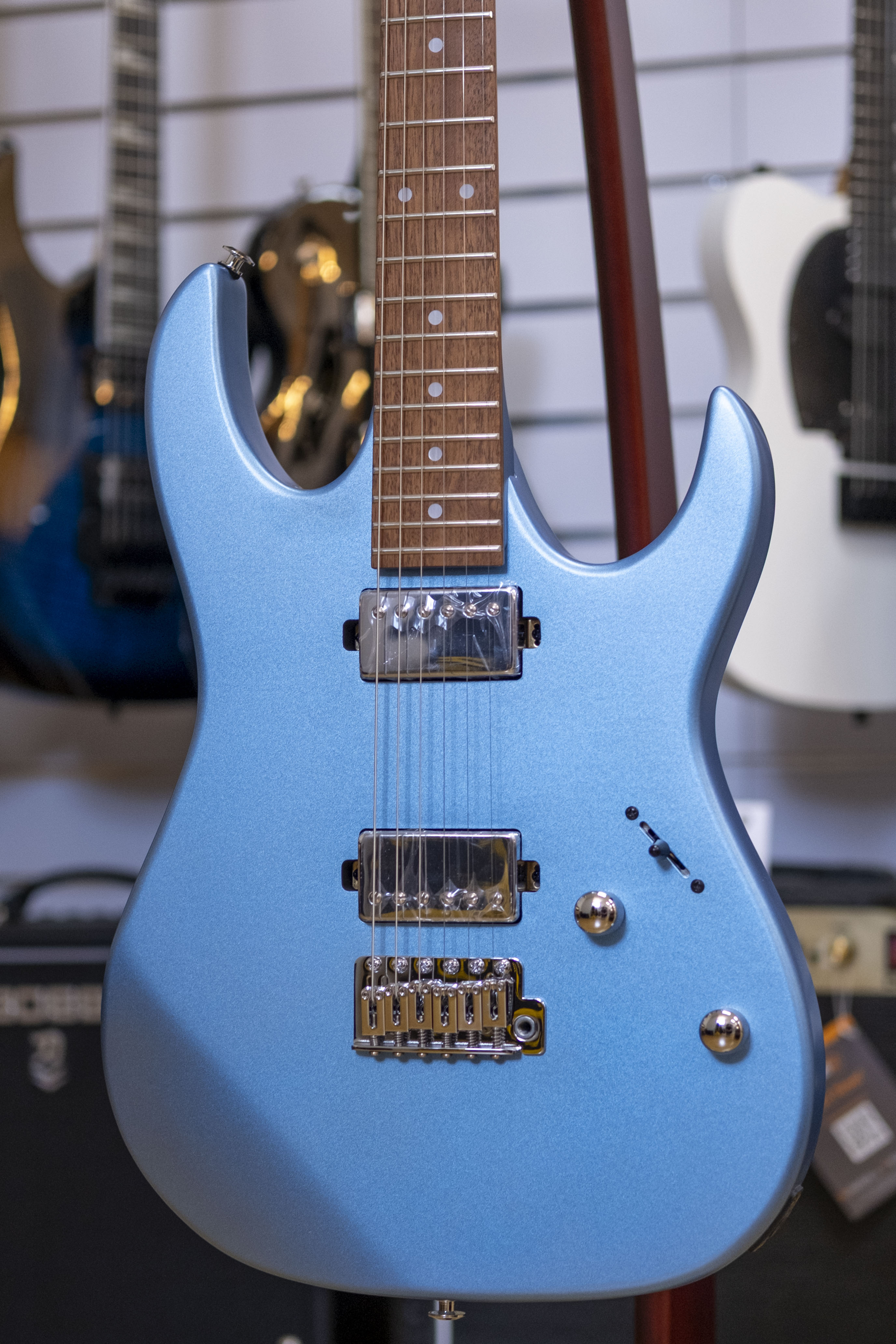 Ibanez RX120SP Gio Series Electric Guitar (Metallic Light Blue Matte)