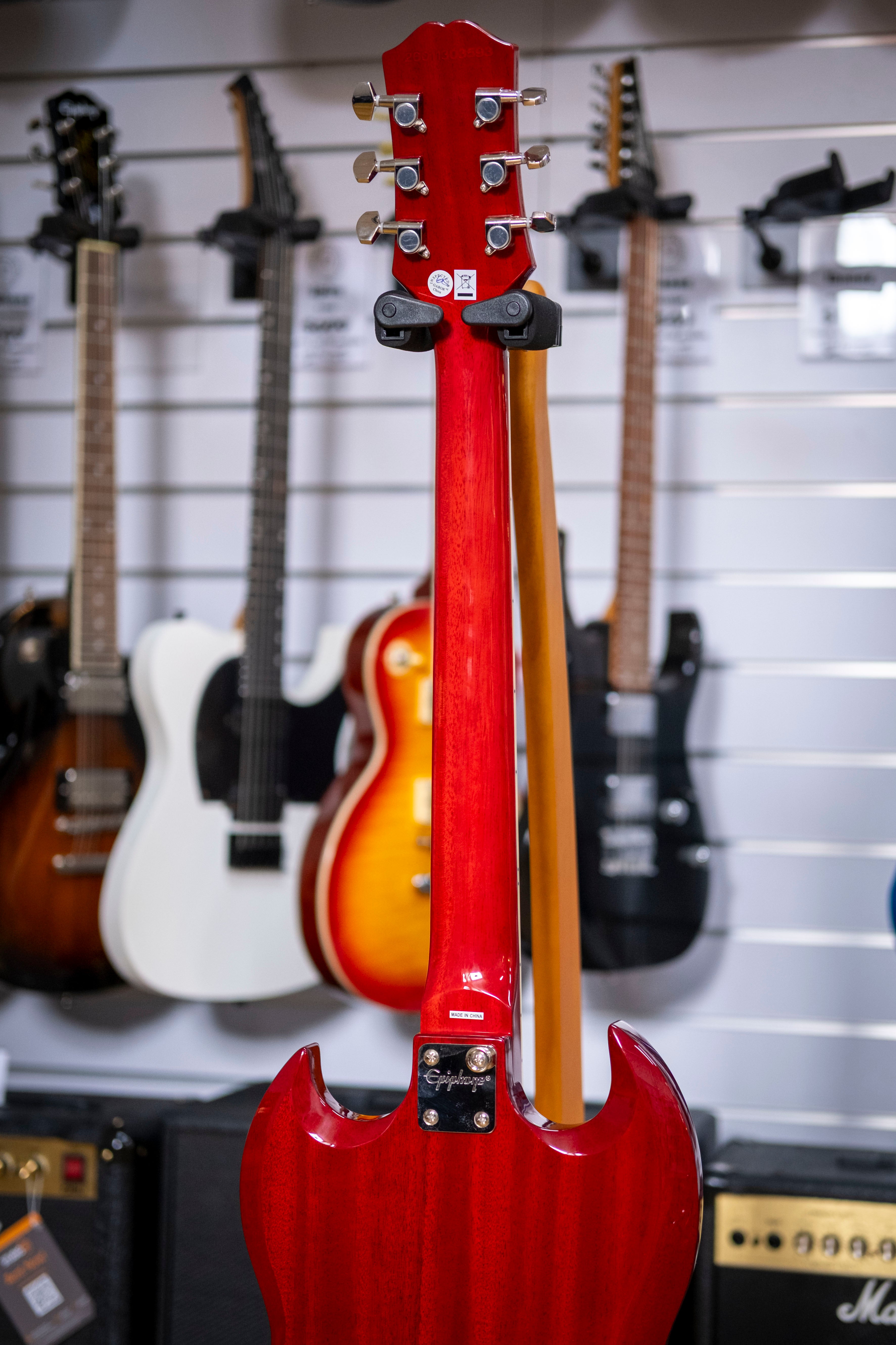 Epiphone SG Tribute Electric Guitar (Cherry)