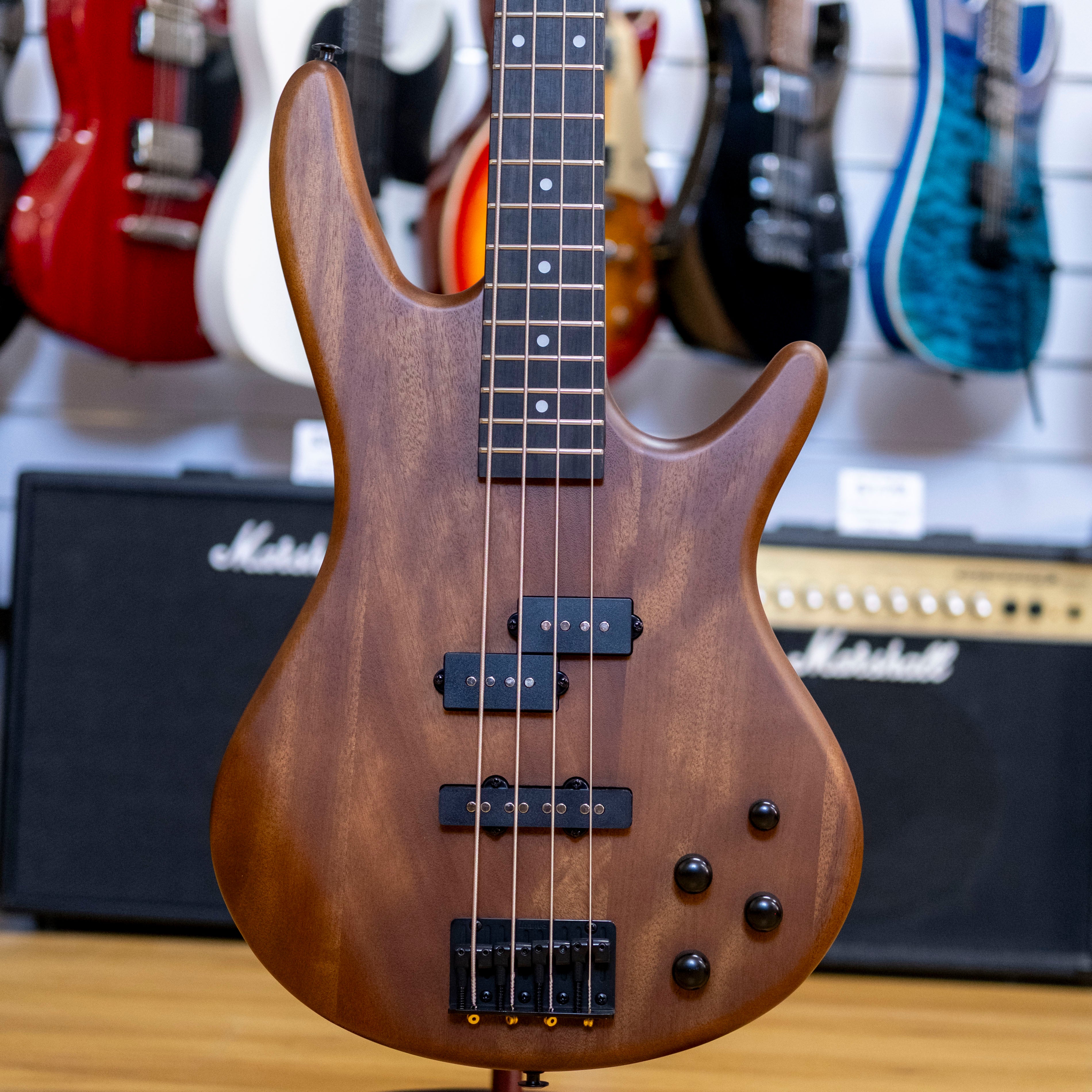 Ibanez Gio SR200B Bass Guitar (Walnut Flat)