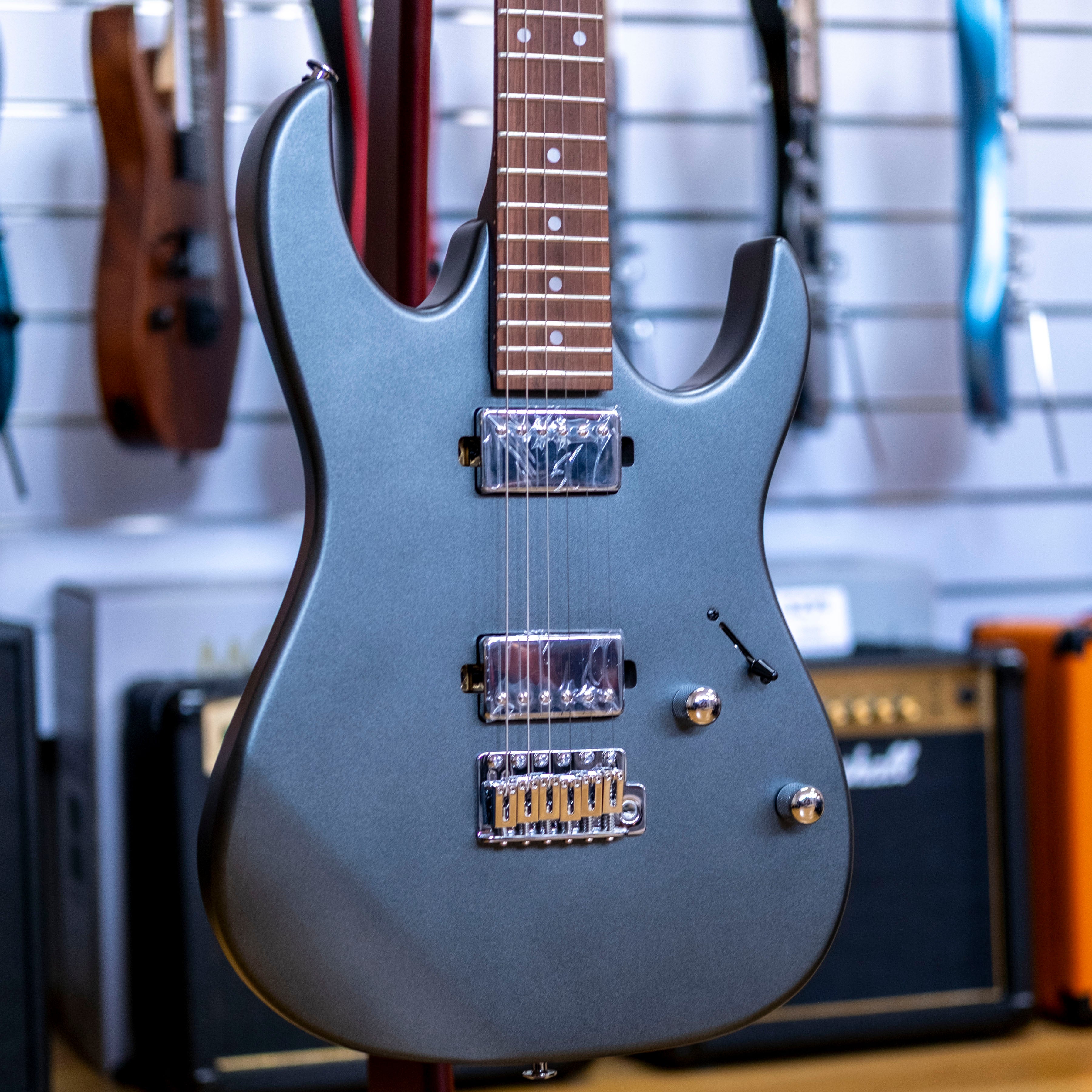 Ibanez GRX120SP Gio Series Electric Guitar (Noble Gray Metallic Matte)