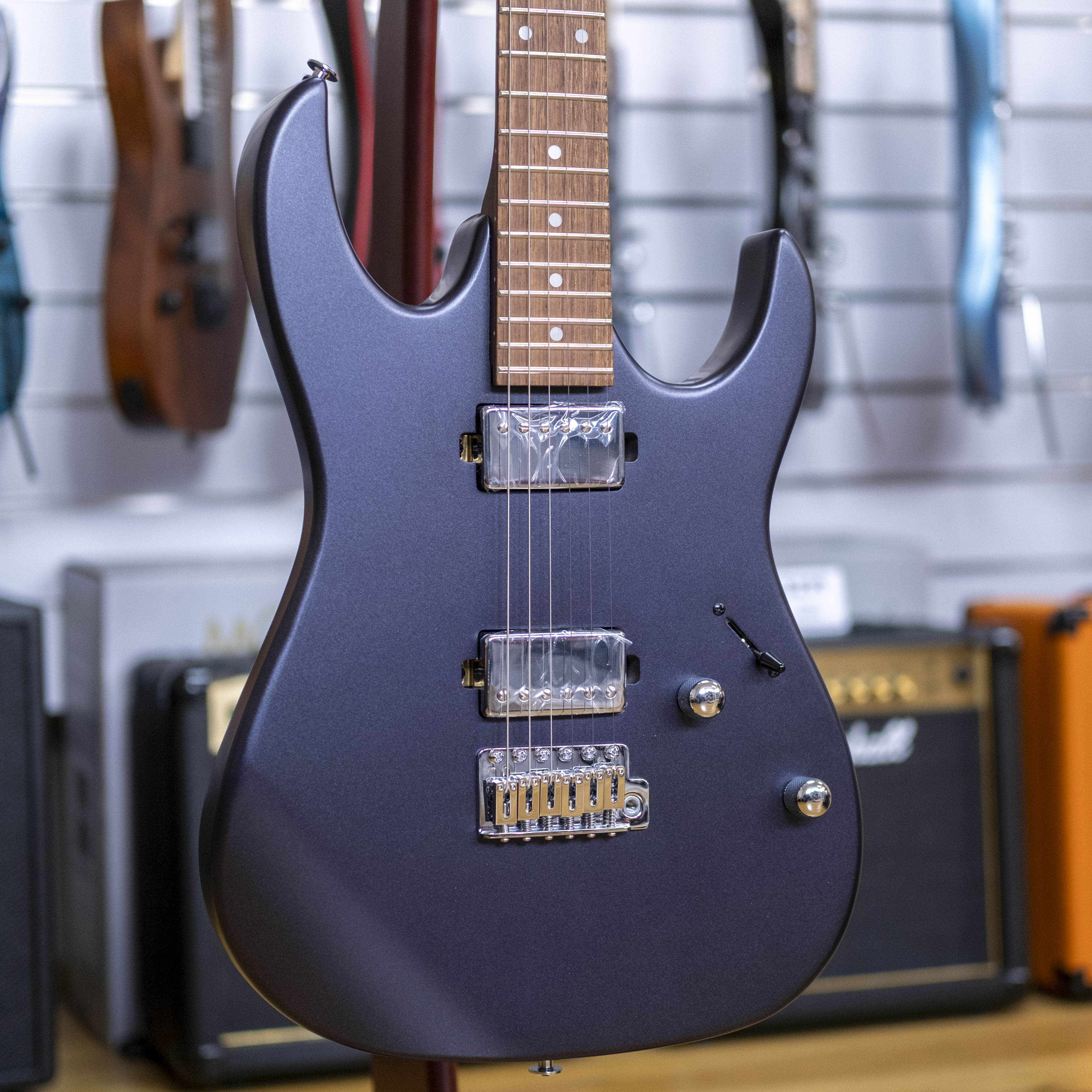 Ibanez GRX120SP Gio Series Electric Guitar (Dark Dusk Metallic Matte)