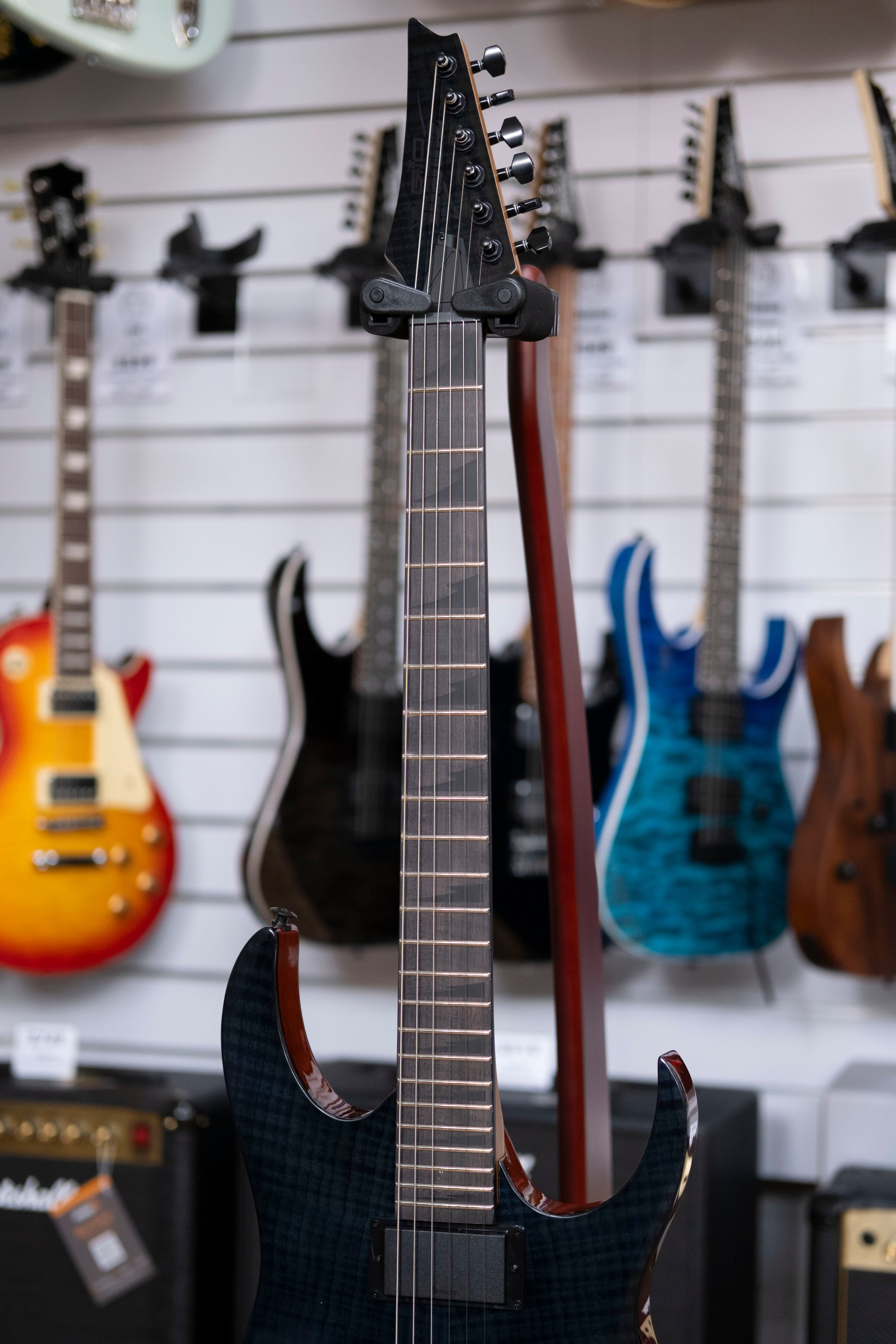 Ibanez GRGR221FA-TDK Gio Series Electric Guitar (Transparent Indigo Black)
