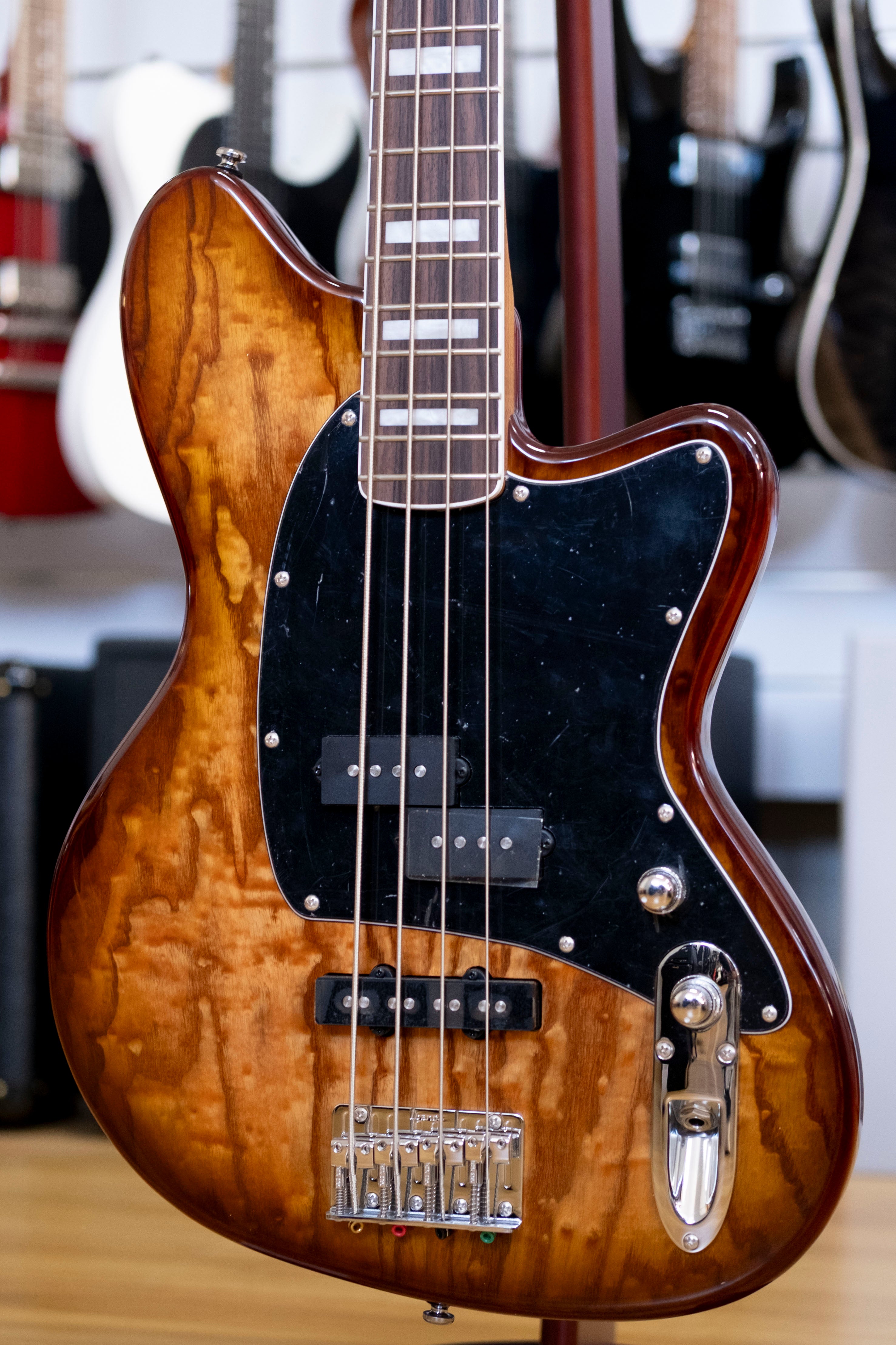 Ibanez TMB400TA Talman Series 4-String Bass Guitar (Iced Americano Burst)