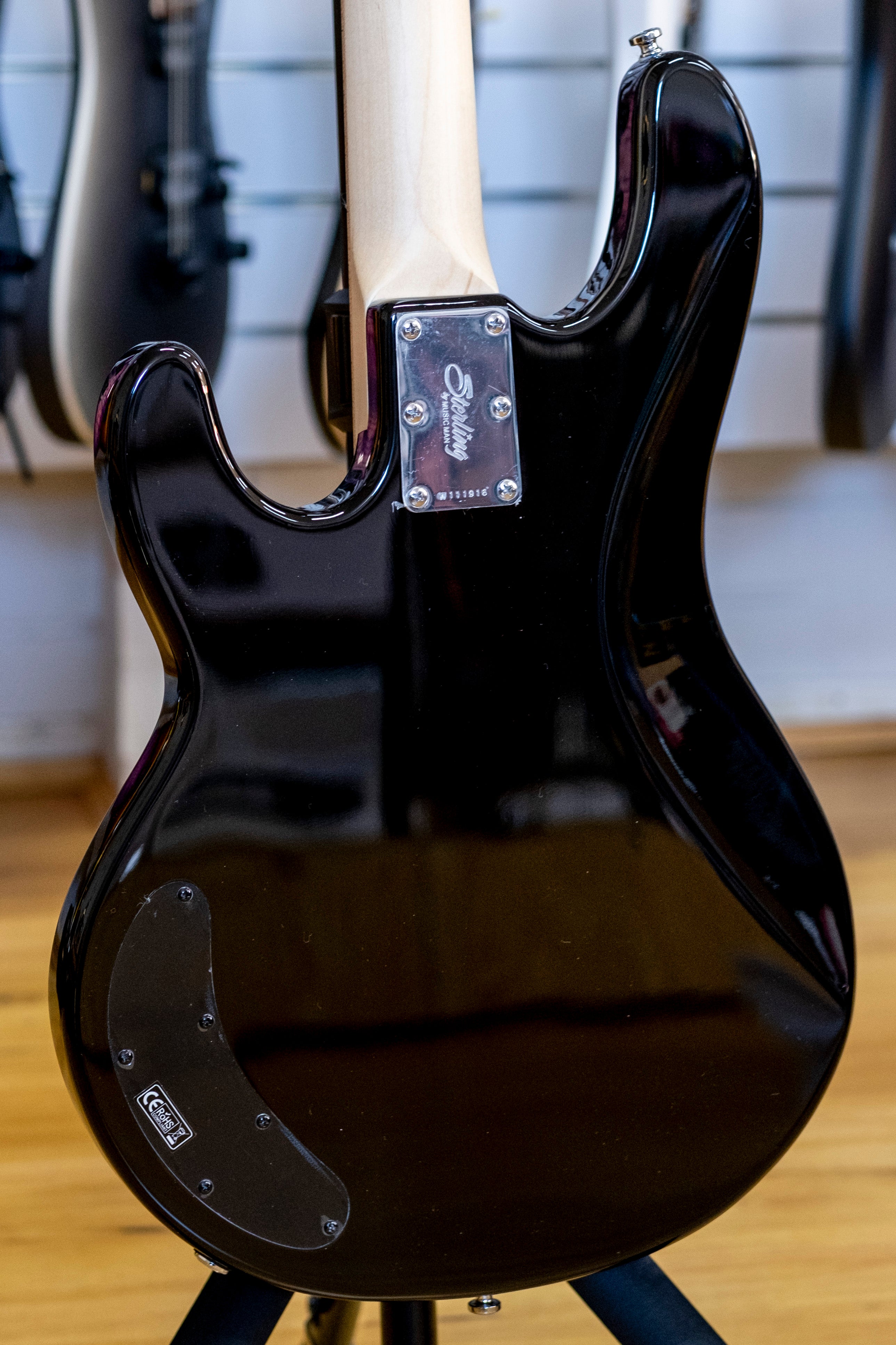 Sterling by Musicman Stingray Ray2 Bass Guitar (Black)