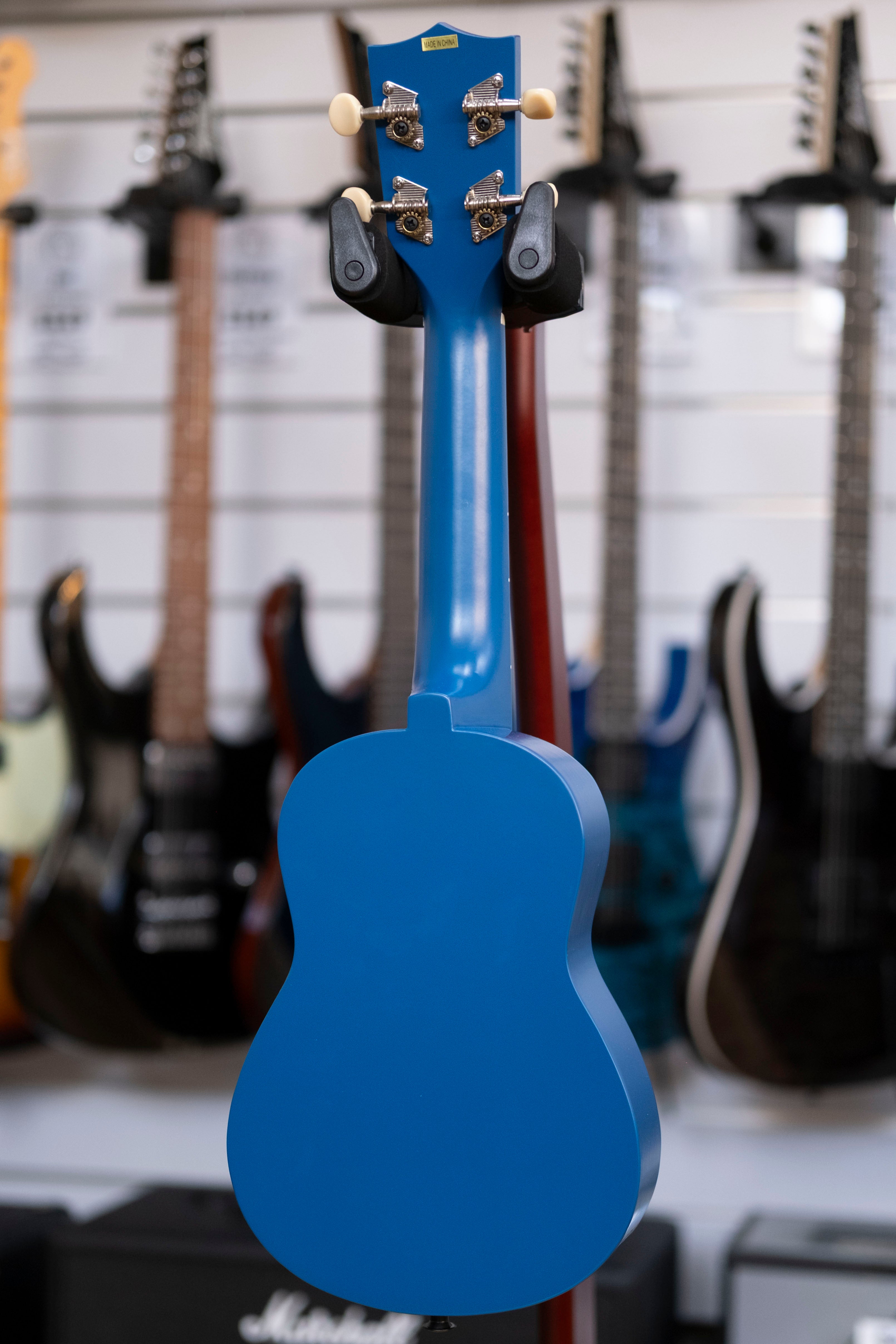Kala Ukadelic Soprano Ukulele (Blue Ink)