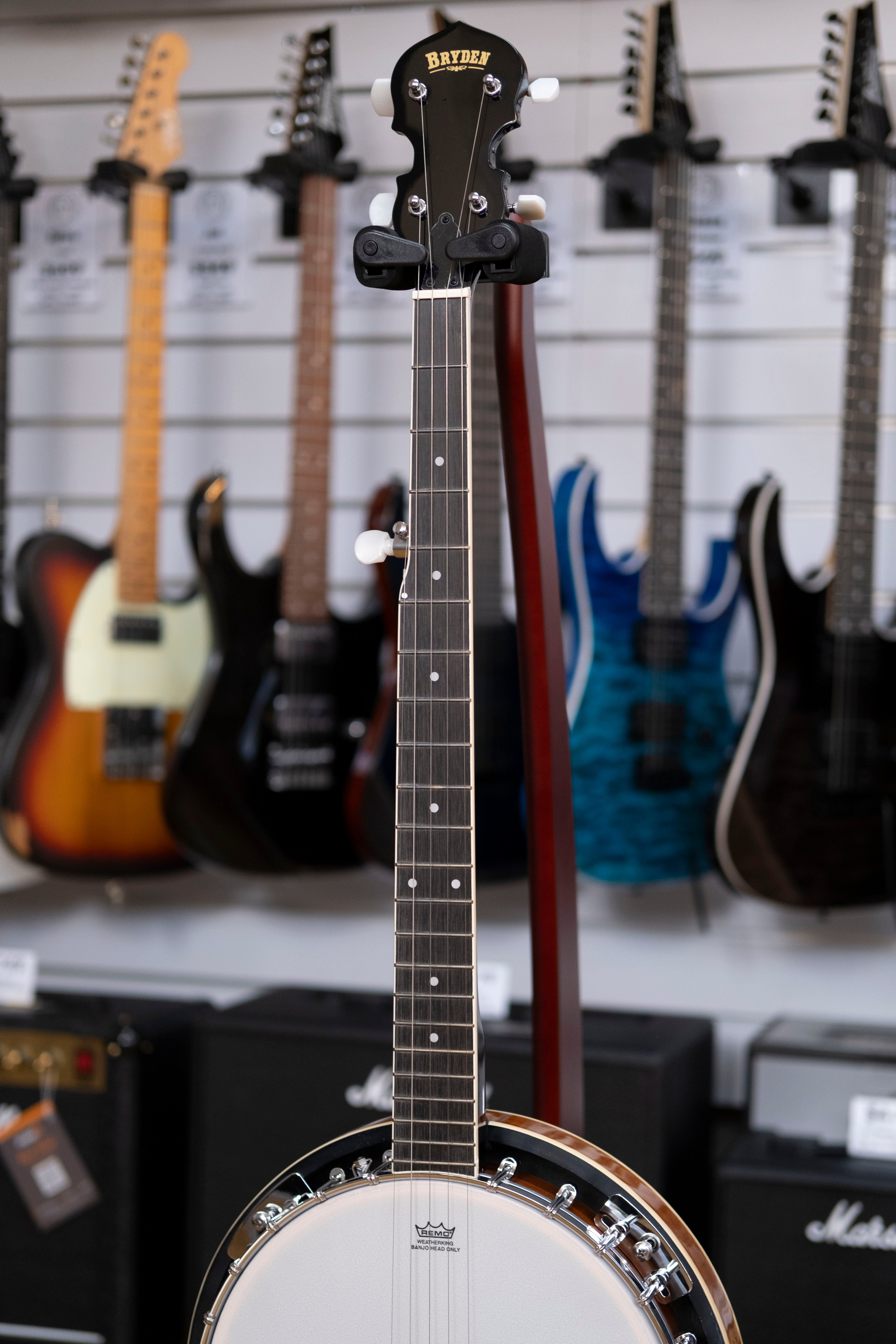 Bryden 5-String Banjo (Gloss Vintage Burst)