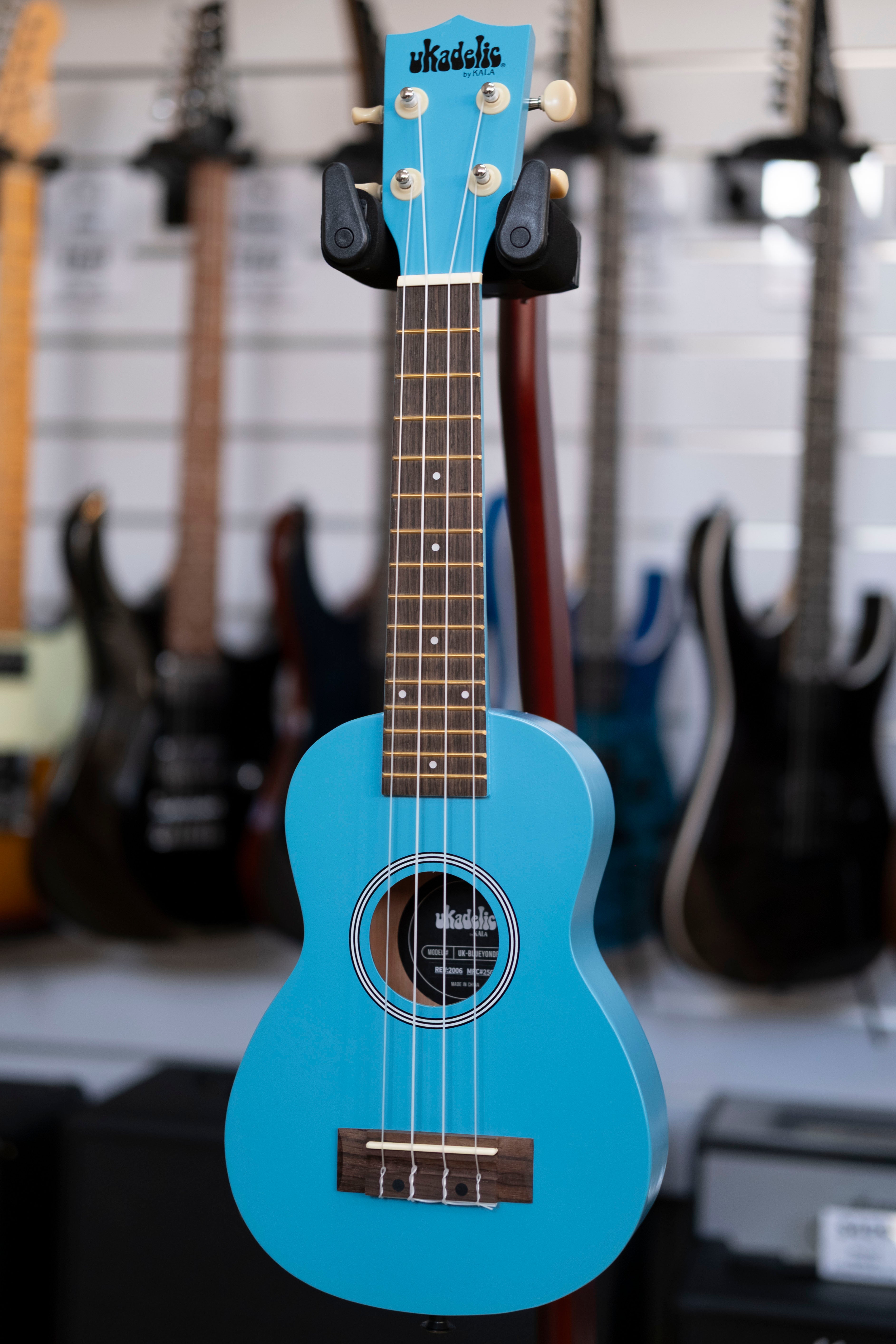 Kala Ukadelic Soprano Ukulele (Blue Yonder)