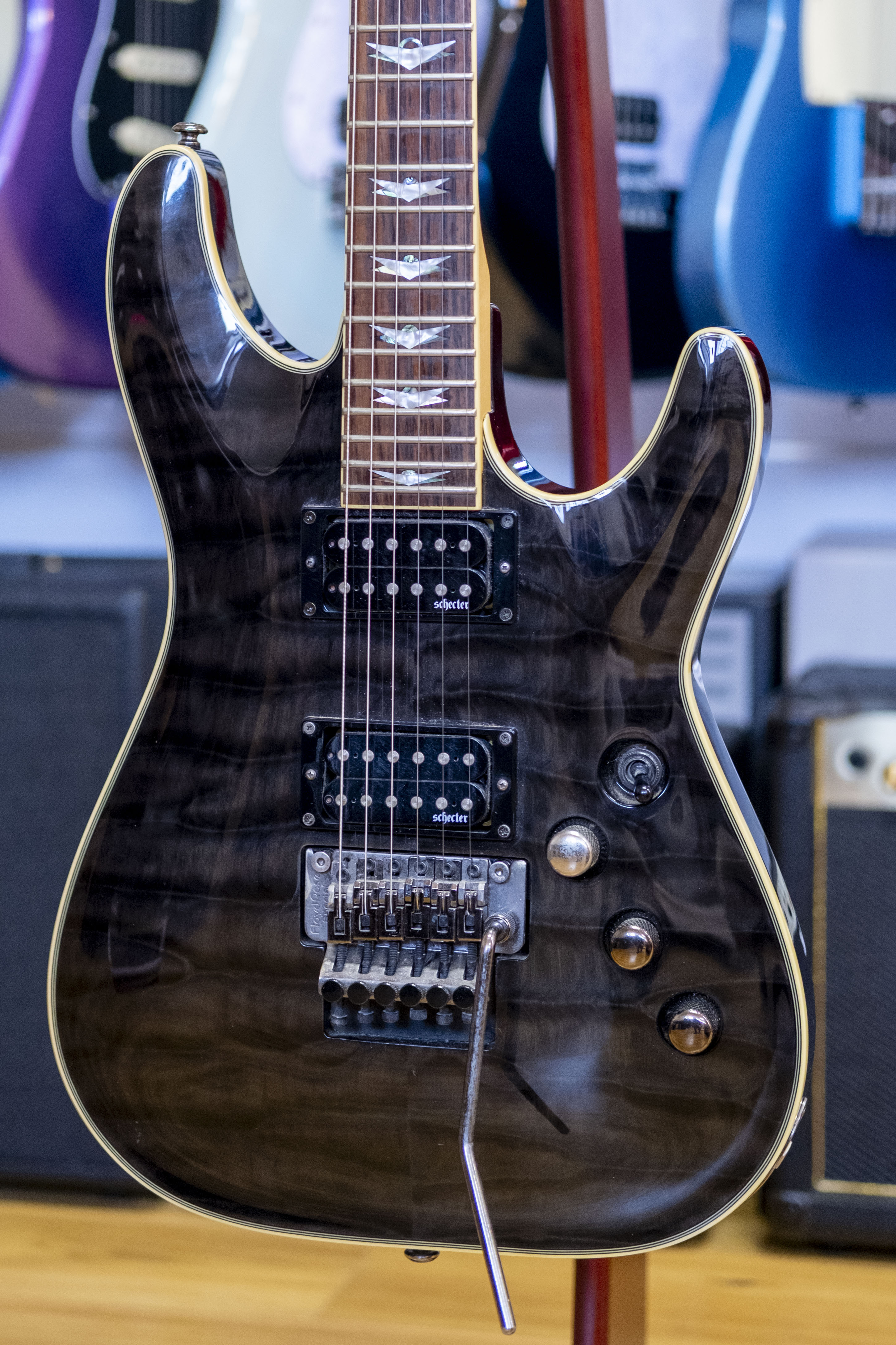 Schecter Omen Extreme-6 FR Electric Guitar (Pre-Owned)