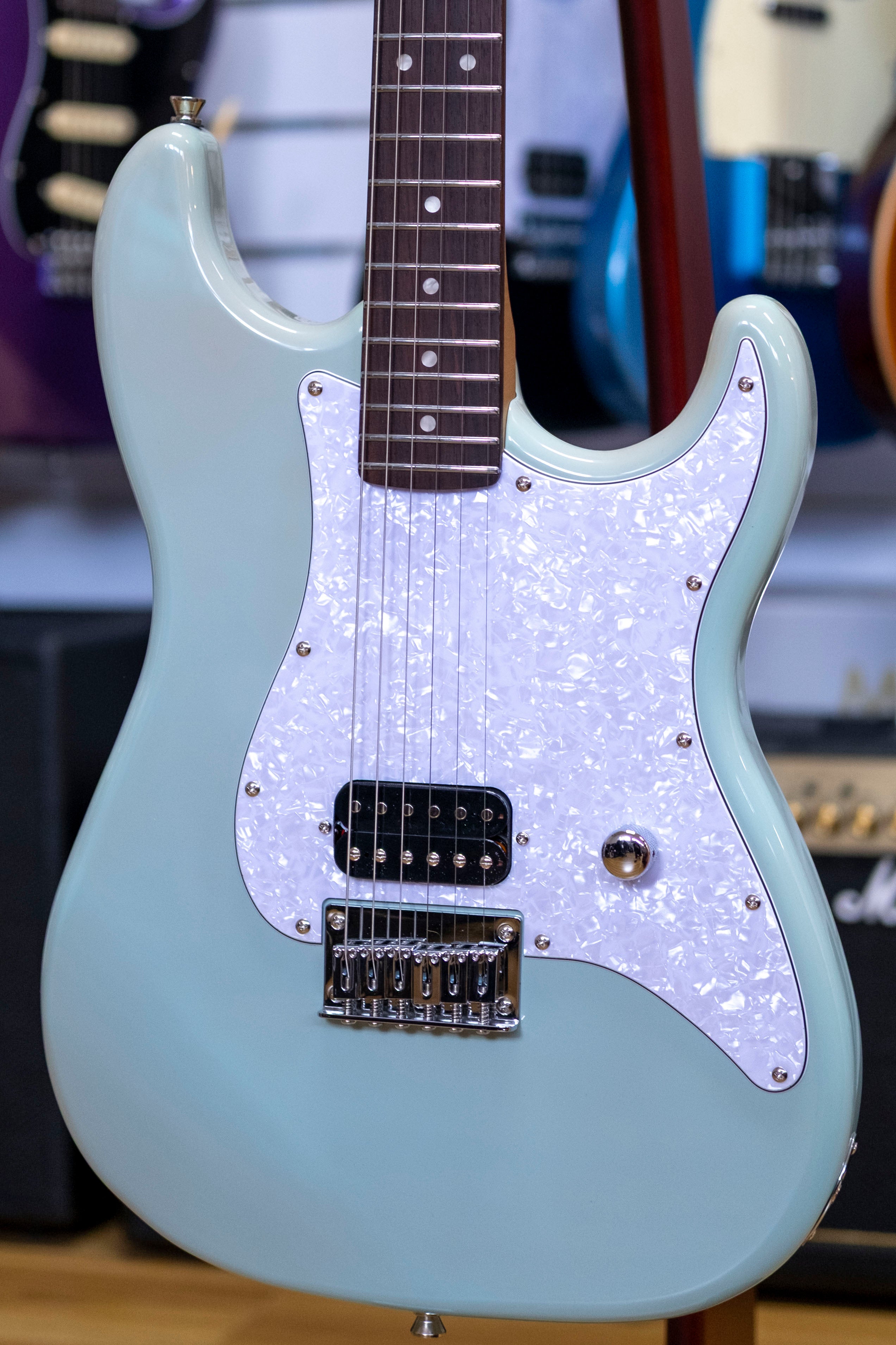 Jet JS-400-HT Electric Guitar (Sonic Blue) *B-Stock*