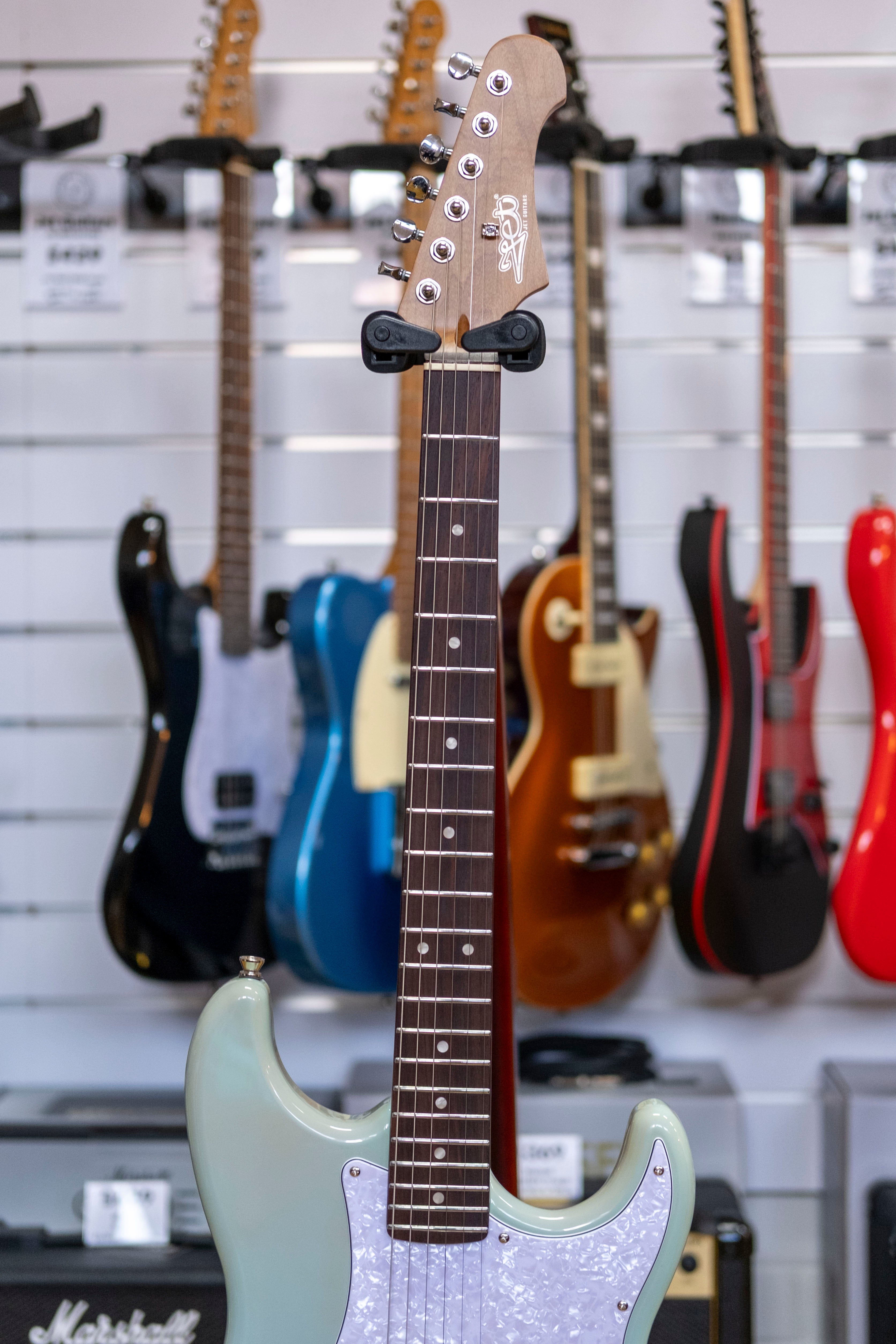 Jet JS-400-HT Electric Guitar (Sonic Blue) *B-Stock*